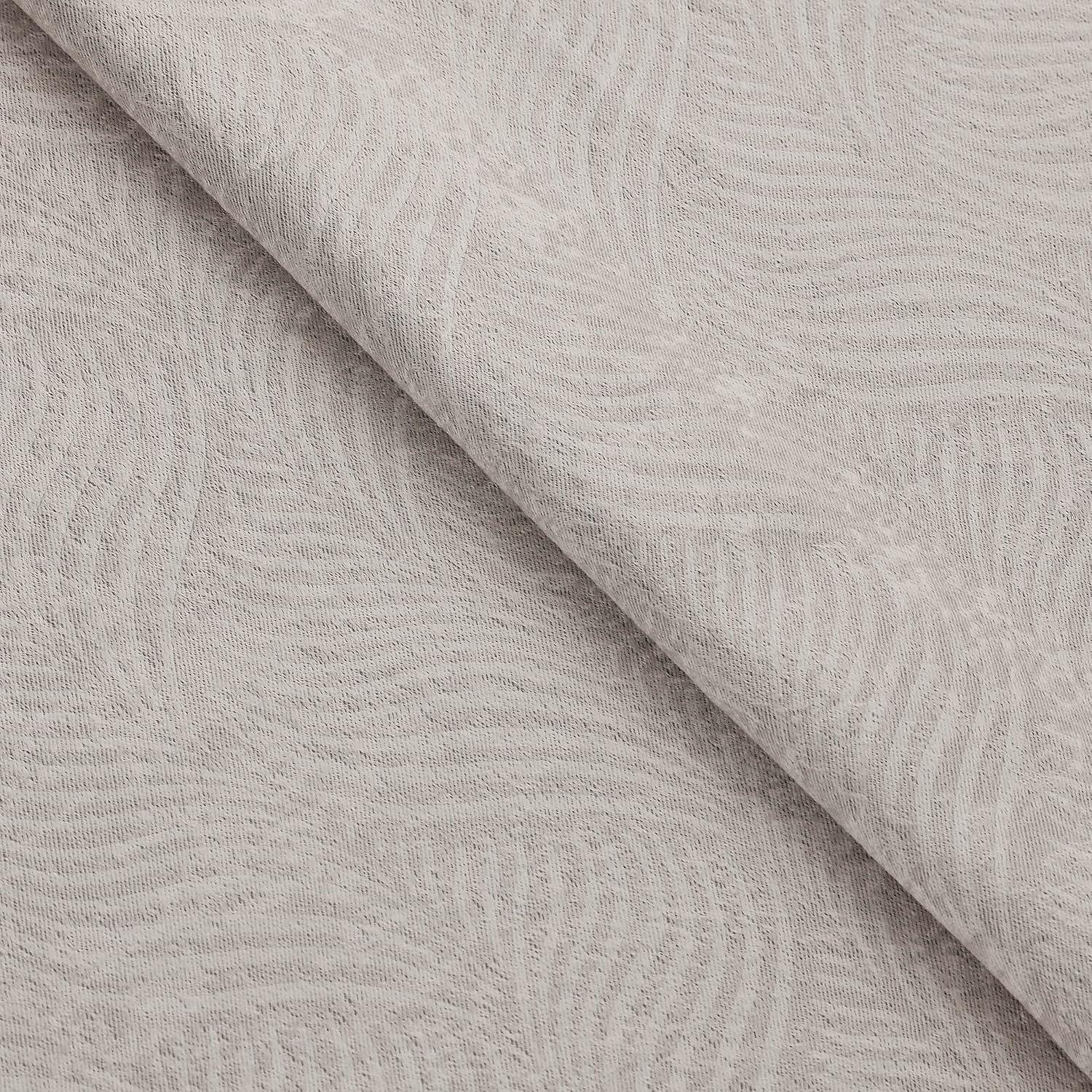 Superior Waverly Blackout Curtains, Rod Pocket, Set of 2, 26" x 63", Ivory