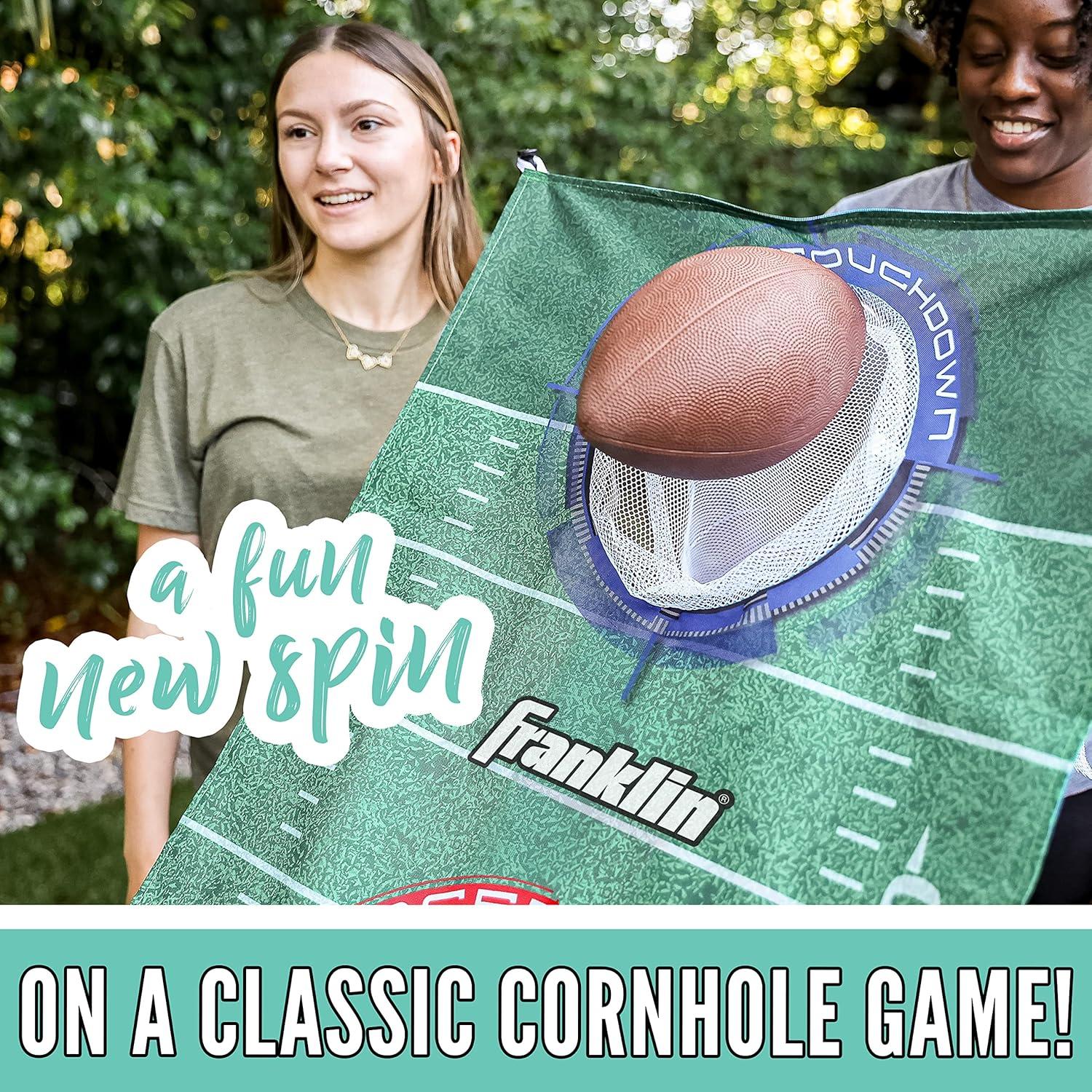 Franklin Sports QB Cornhole Set - Football Cornhole for Tailgates, Parties + More - Target Toss