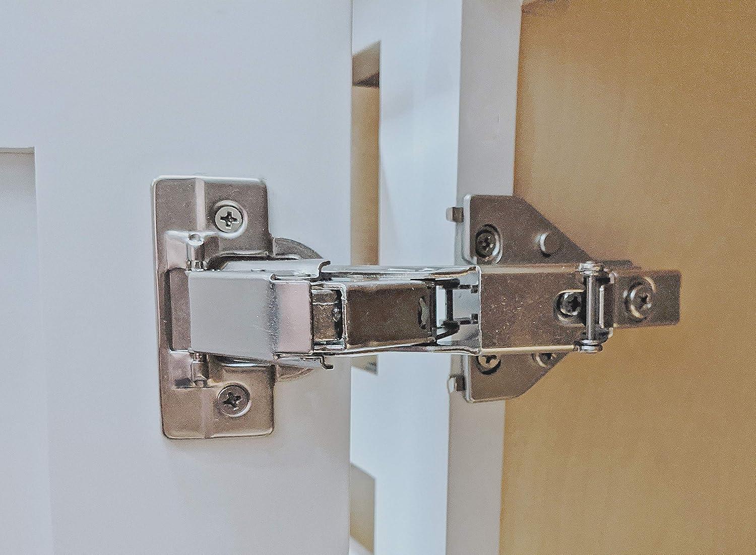 165 Degree Full Overlay Lazy Susan Hinge for Door Connect to Frame Cabinet Corner Door Hinge