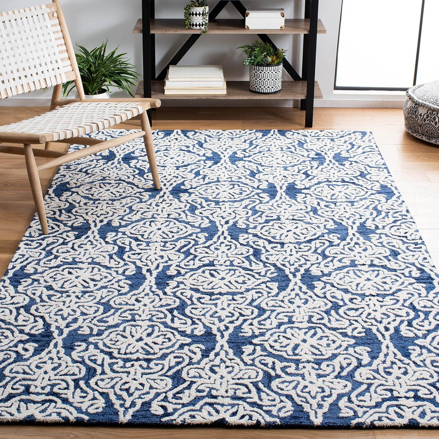 Blossom BLM112 Hand Tufted Area Rug  - Safavieh