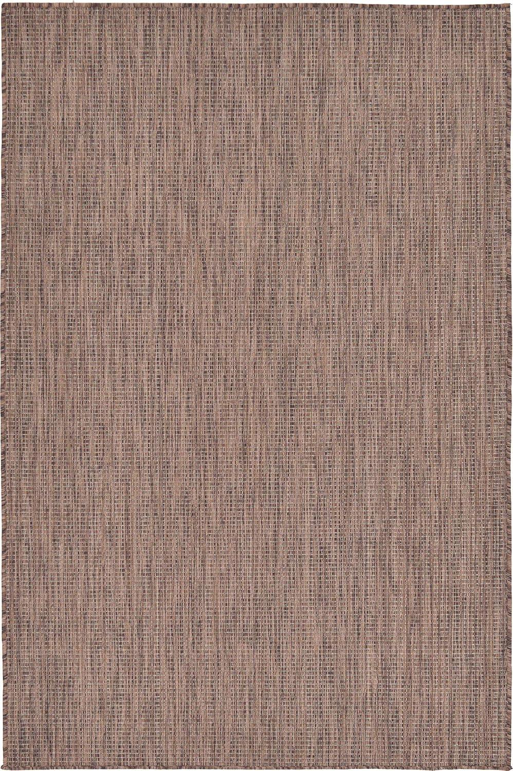 Unique Loom Outdoor Solid Solid Woven Area Rug