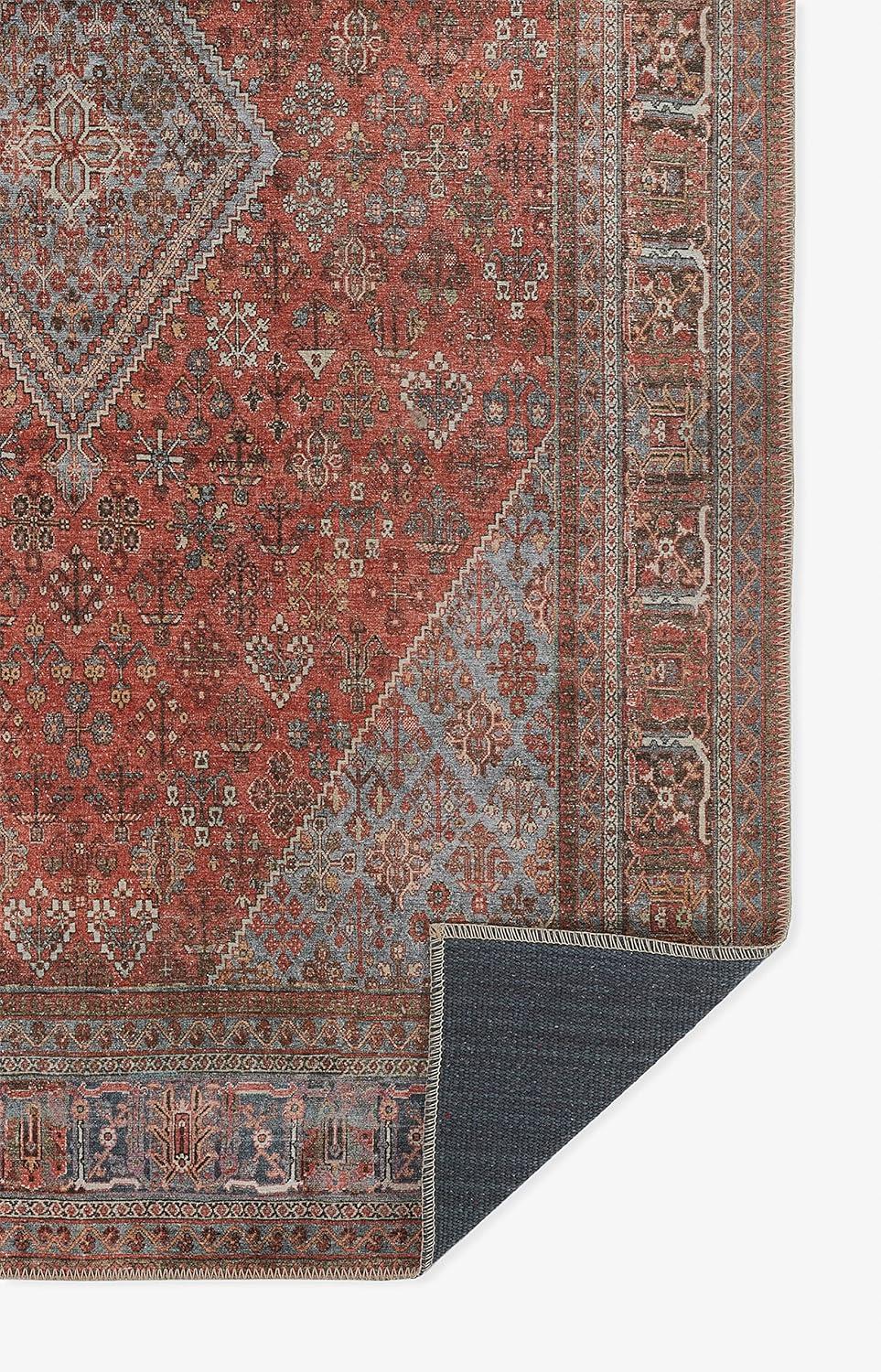 Momeni Afshar Polyester Area Rug, Copper, 3' X 5'