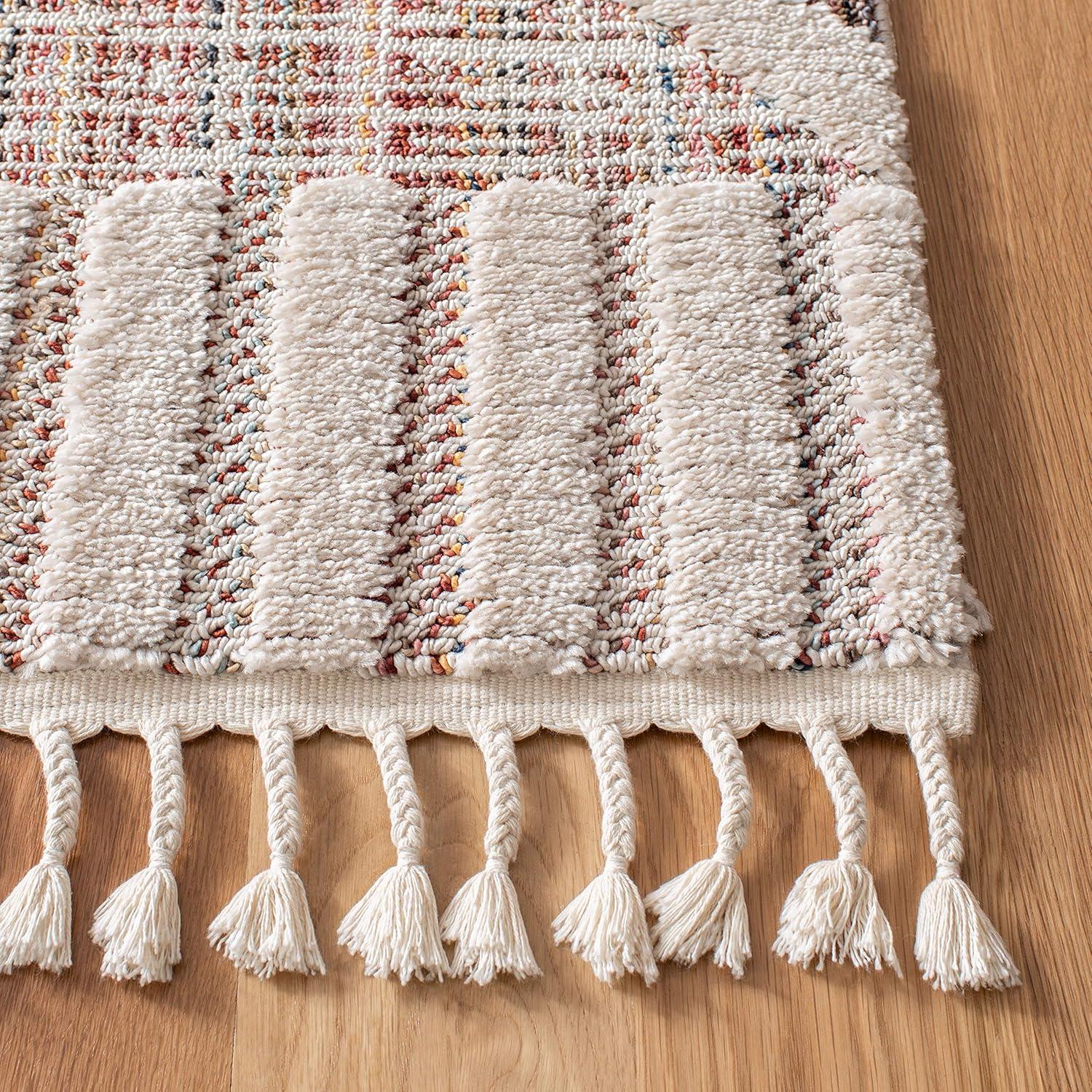 Marrakesh MRK523 Power Loomed Runner Rug - Grey/Multi - 2'2"x10' - Safavieh.