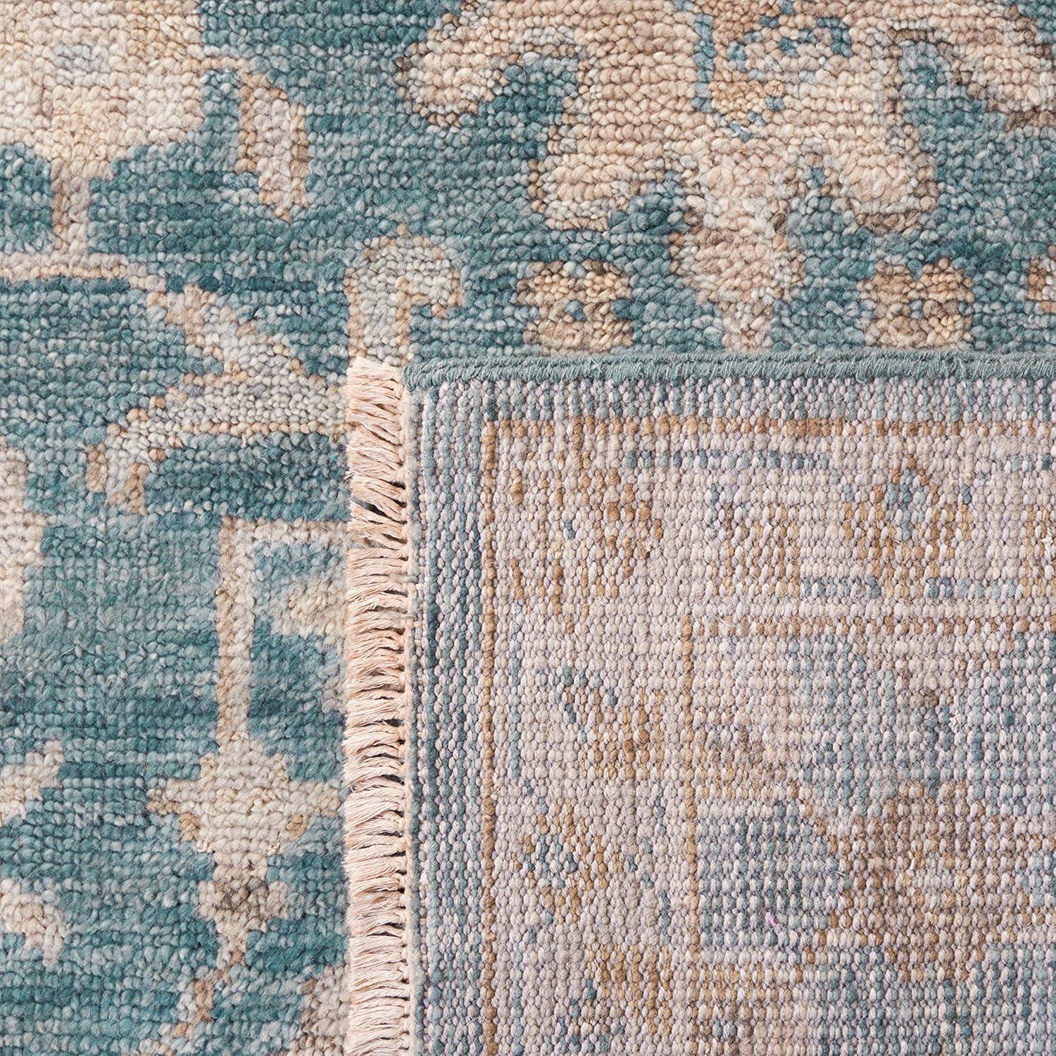 Safavieh Oriental Hand Knotted 80% Wool And 20% Cotton Oriental Rug