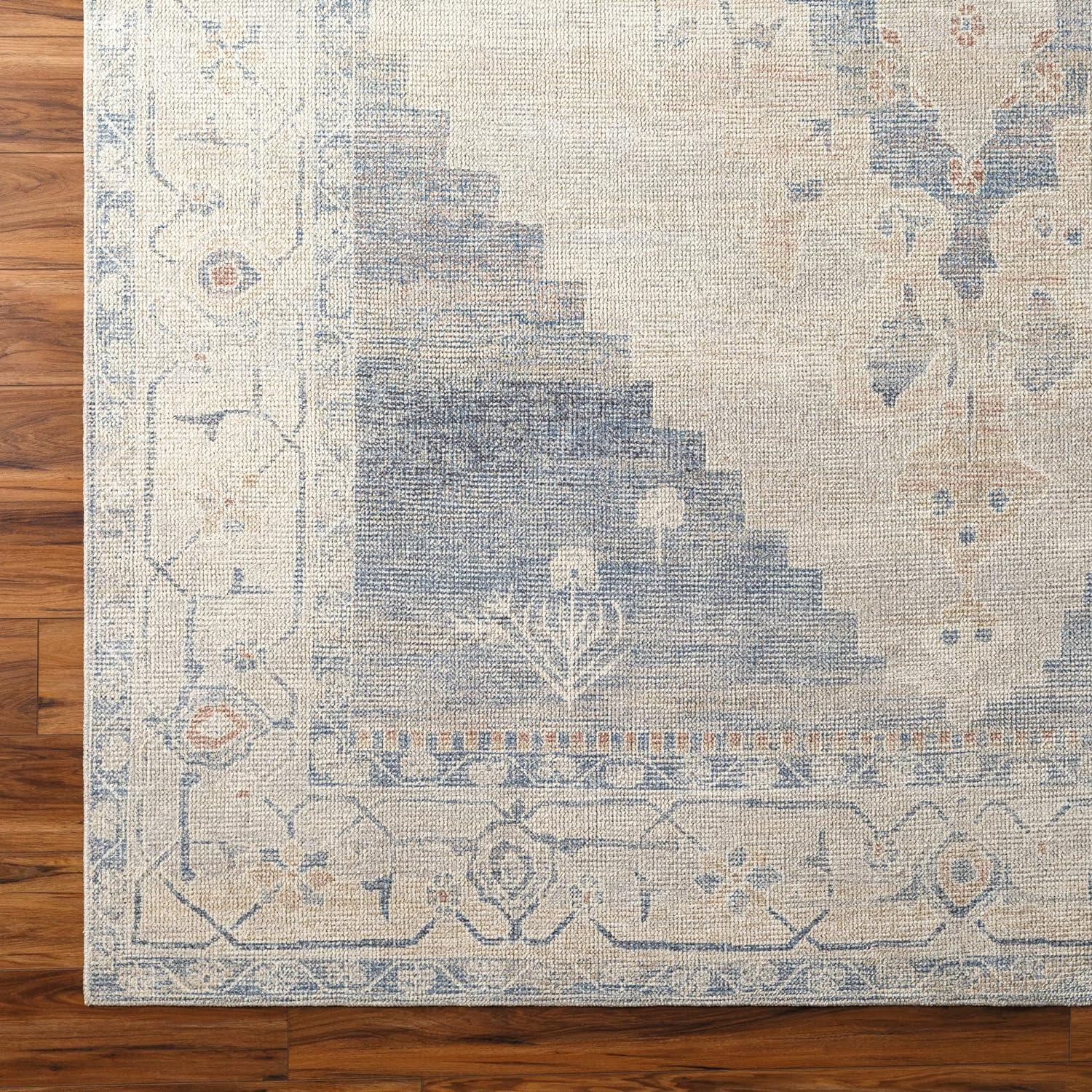 Becki Owens x Livabliss Luca Oriental Blue/Ivory Area Rug