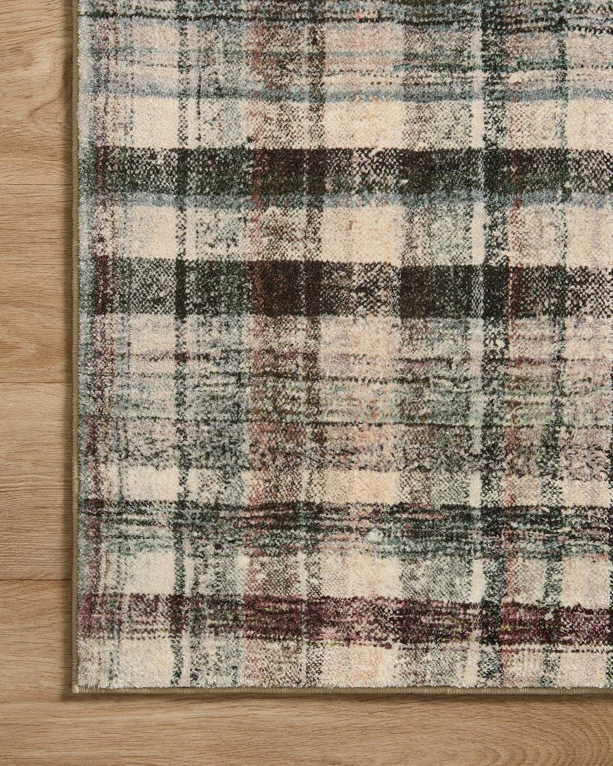 Humphrey Rug by Chris Loves Julia x Loloi - Forest and Multi / 5' x 7'