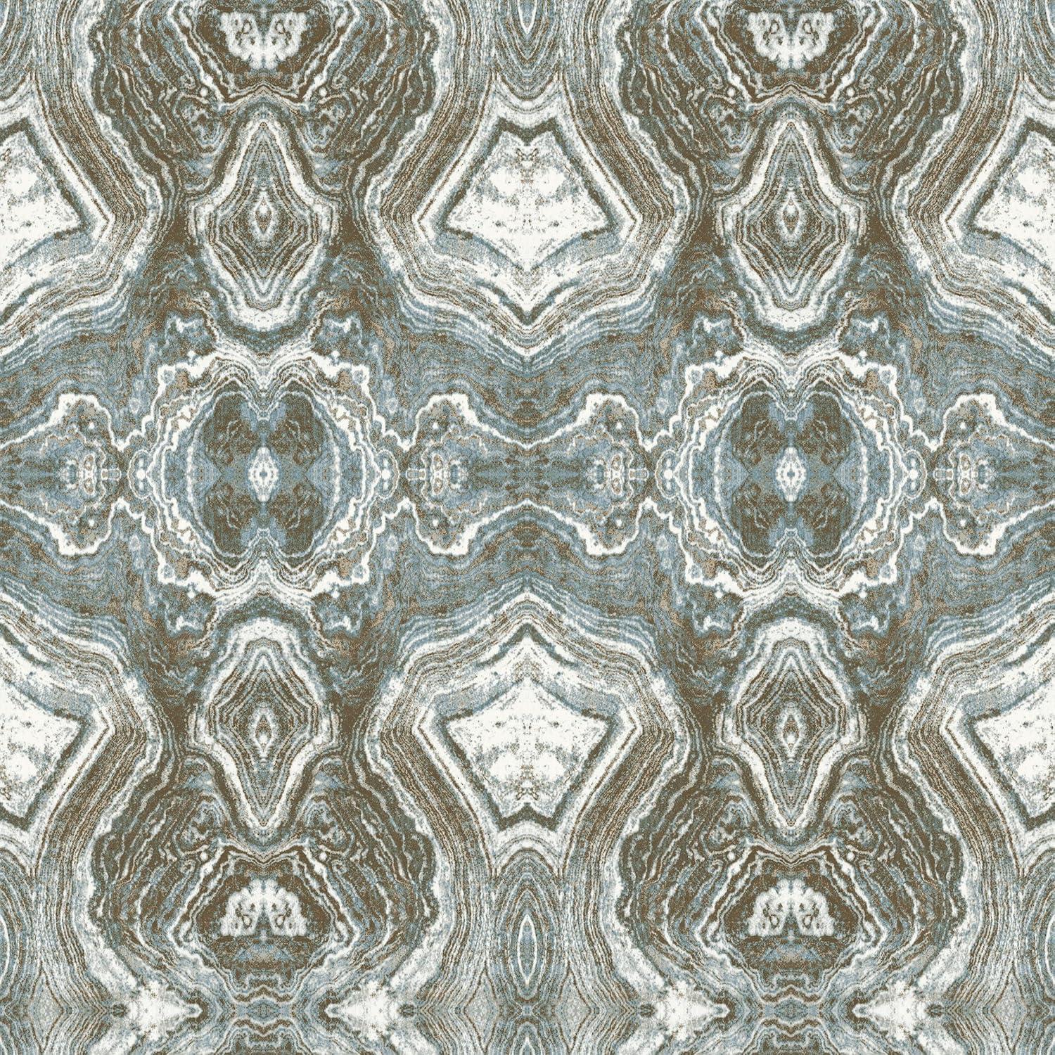 Mineral Springs Patina Abstract Vinyl Peel and Stick Wallpaper Roll ( Covers 30.75 sq. ft. )