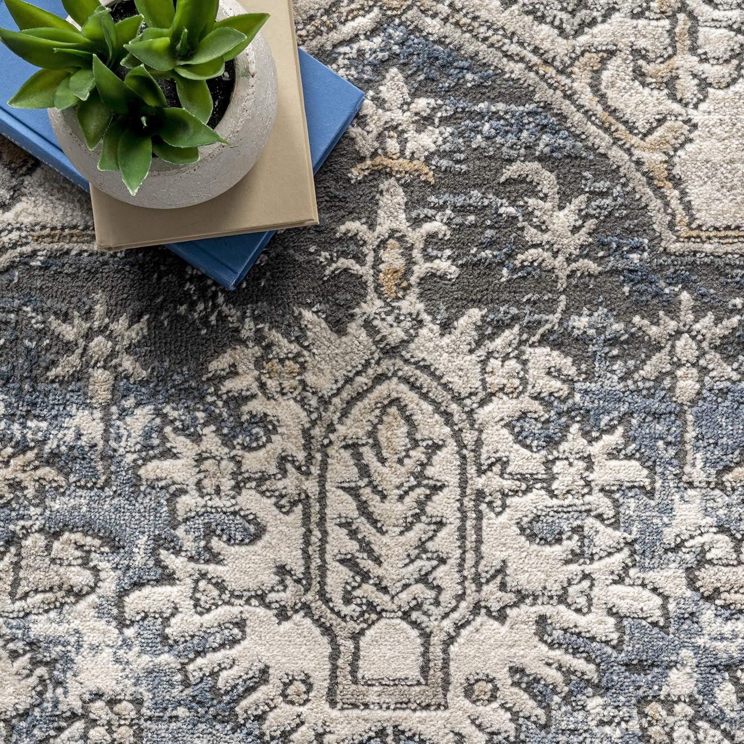 Nuloom Darcie Traditional Medallion Indoor Area Rug