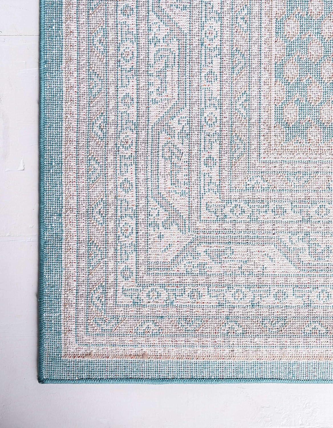 RugPal Wingate Turquoise Area Rug