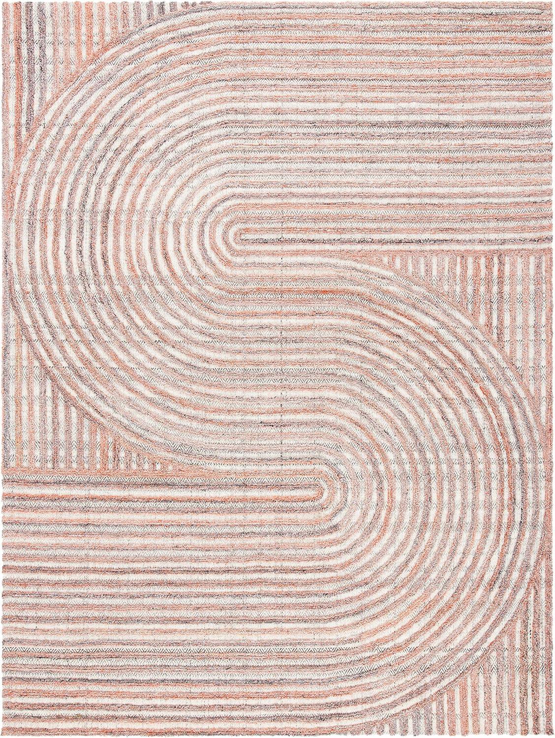 Southampton SHA301 Hand Tufted Indoor Area Rug - Rust - 8'x10' - Safavieh