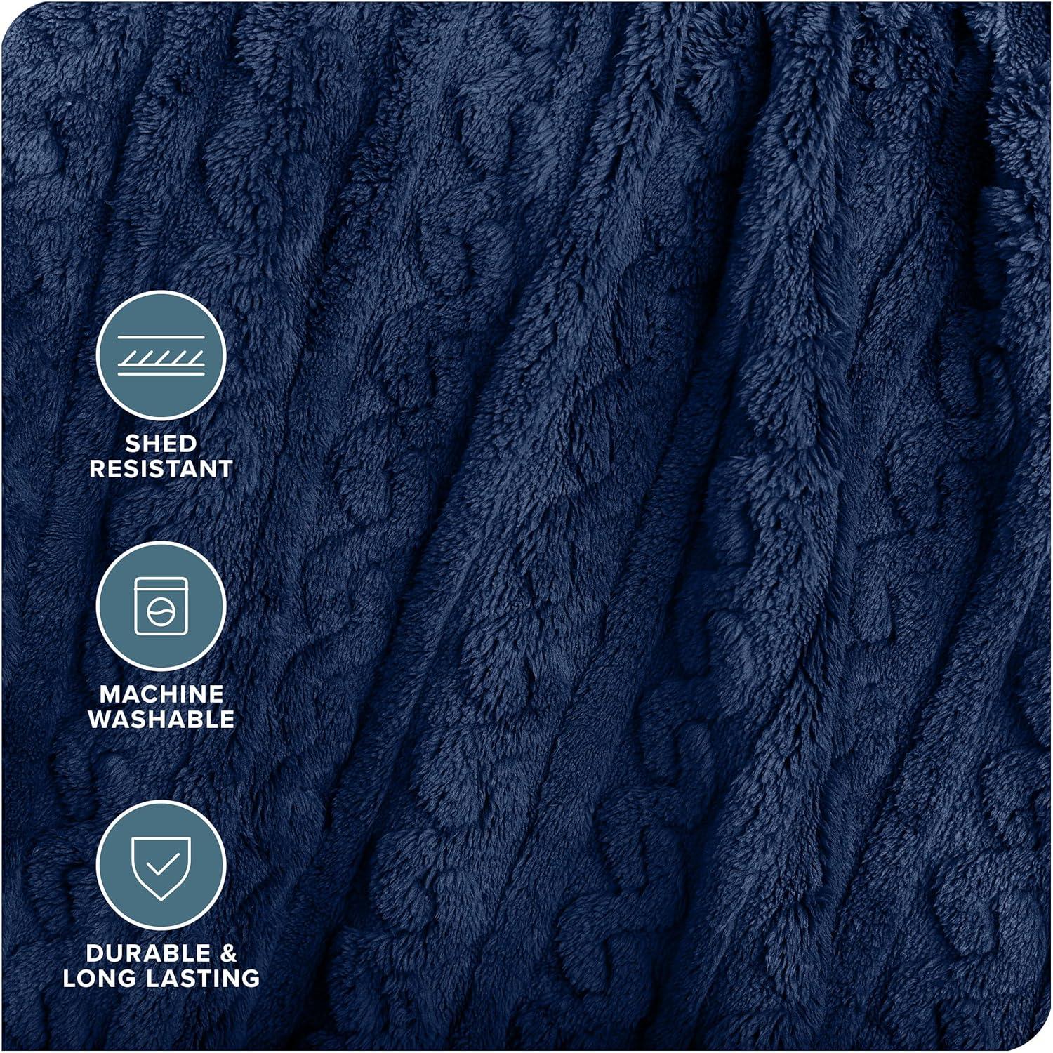 Bare Home Cozy Faux Shearling Blanket