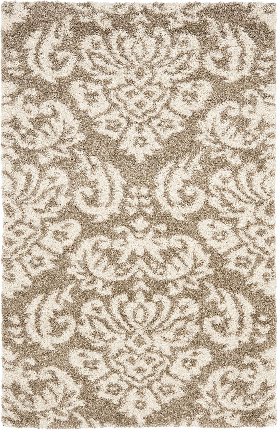 Florida Shag SG460 Power Loomed Area Rug  - Safavieh