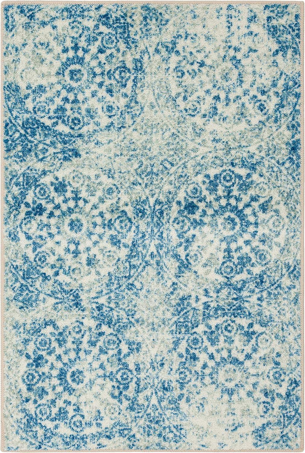 Mohawk Home Navy Juniper Area Rug (2'6"x4'2") (Z0477 A405 030050 EC)