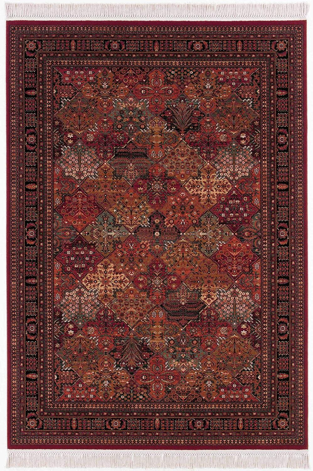 Couristan Kashimar Imperial Baktiari Antique Red Oriental Rug