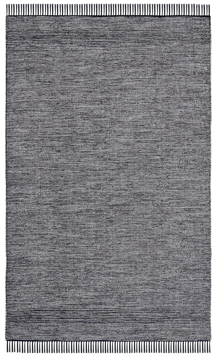 Montauk MTK620 Hand Woven Area Rug - Charcoal/Black - 4'x6' - Safavieh.