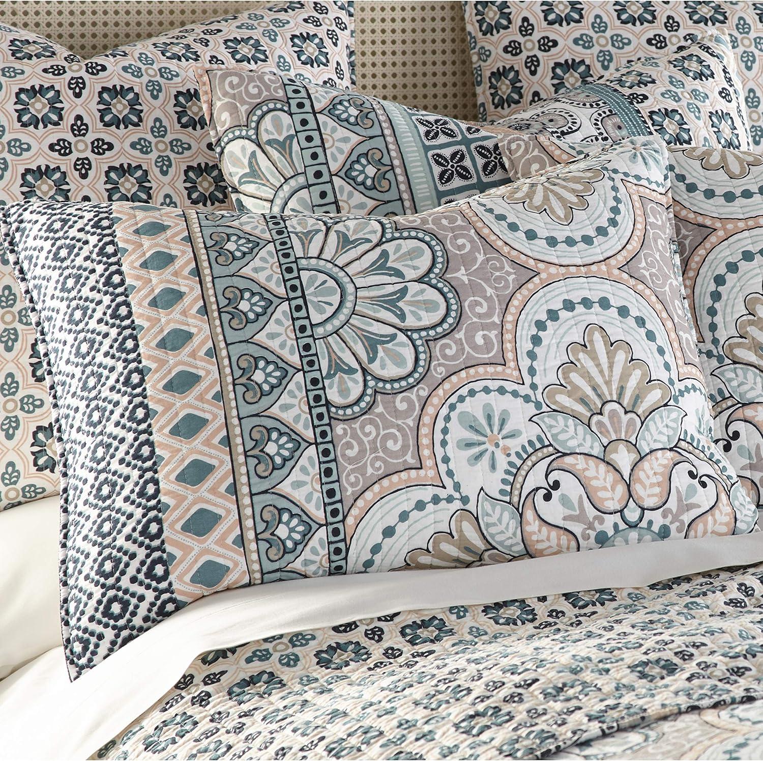 Addie Medallion Euro Sham Set of 2 - Levtex Home