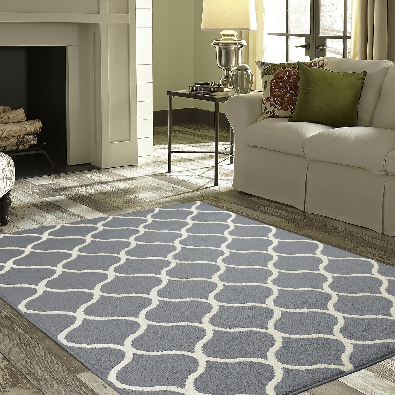 Hershman Tufted Gray Area Rug