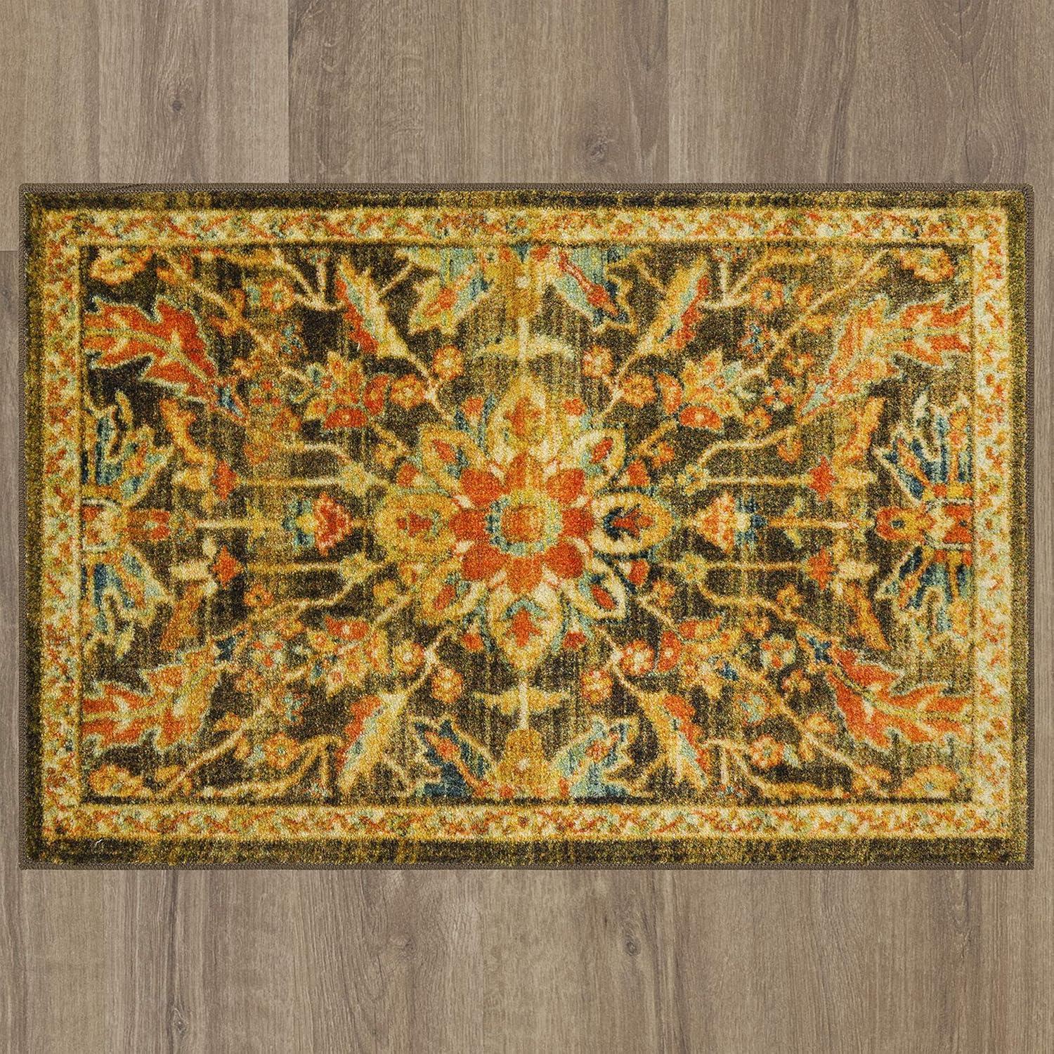 Mohawk Home Navy Juniper Area Rug (2'6"x4'2") (Z0477 A405 030050 EC)