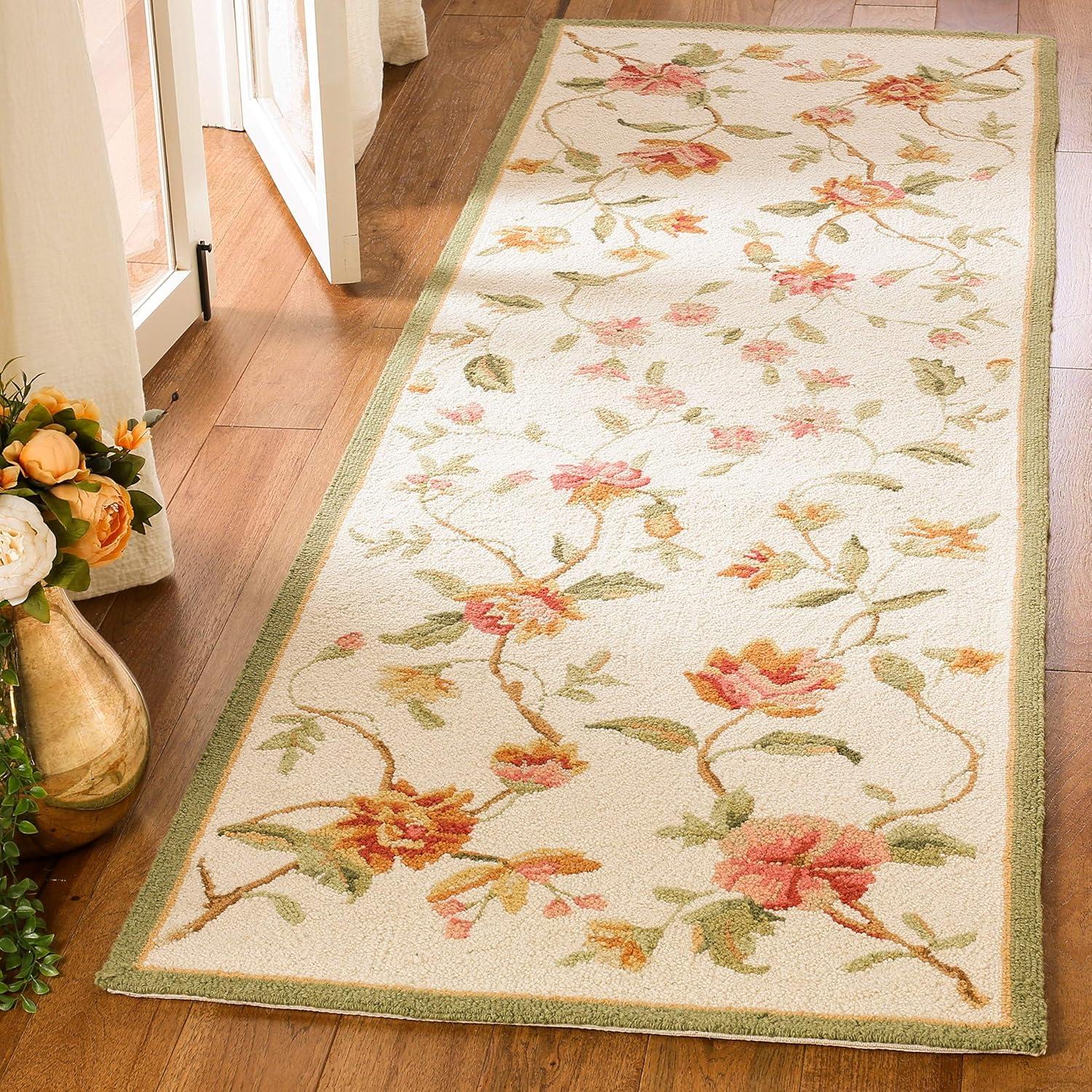 Chelsea HK263 Handmade Area Rug - 8'x10' - Ivory - Safavieh