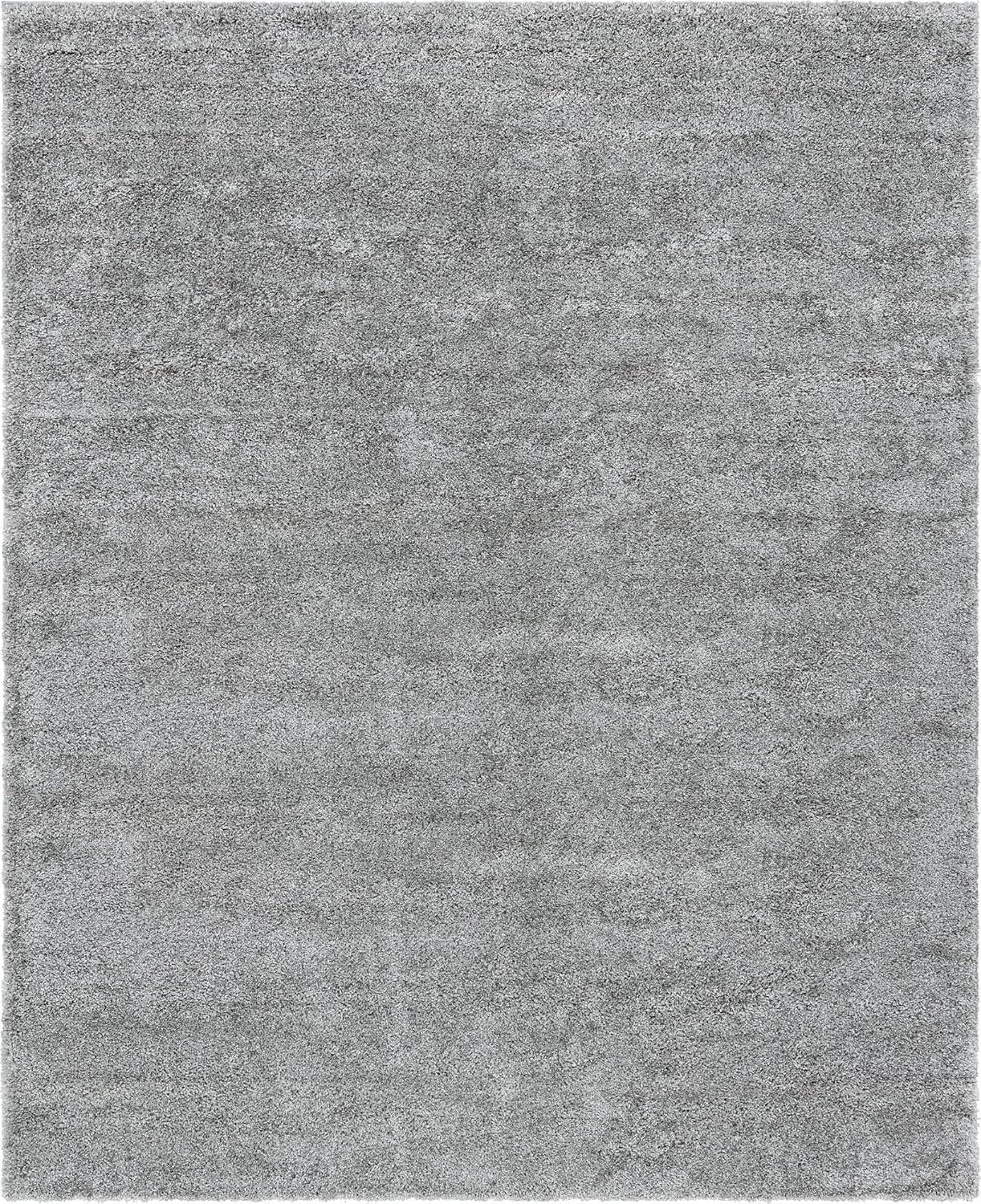 Unique Loom 8' 0 x 10' 0 Davos Shag Dusty Rose Area Rug