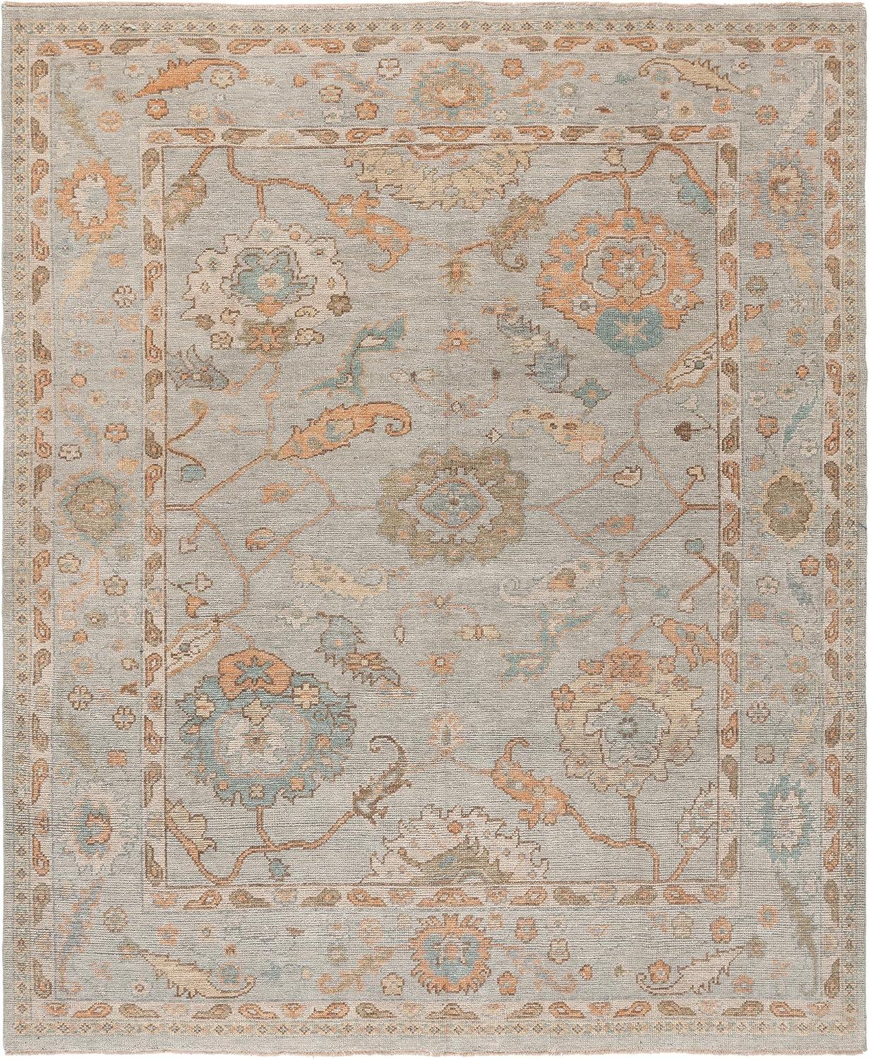 Izmir Hand Knotted 70% Wool, 30% Viscose Oriental Rug