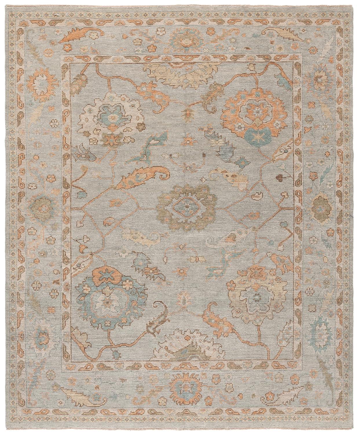Izmir Hand Knotted 70% Wool, 30% Viscose Oriental Rug