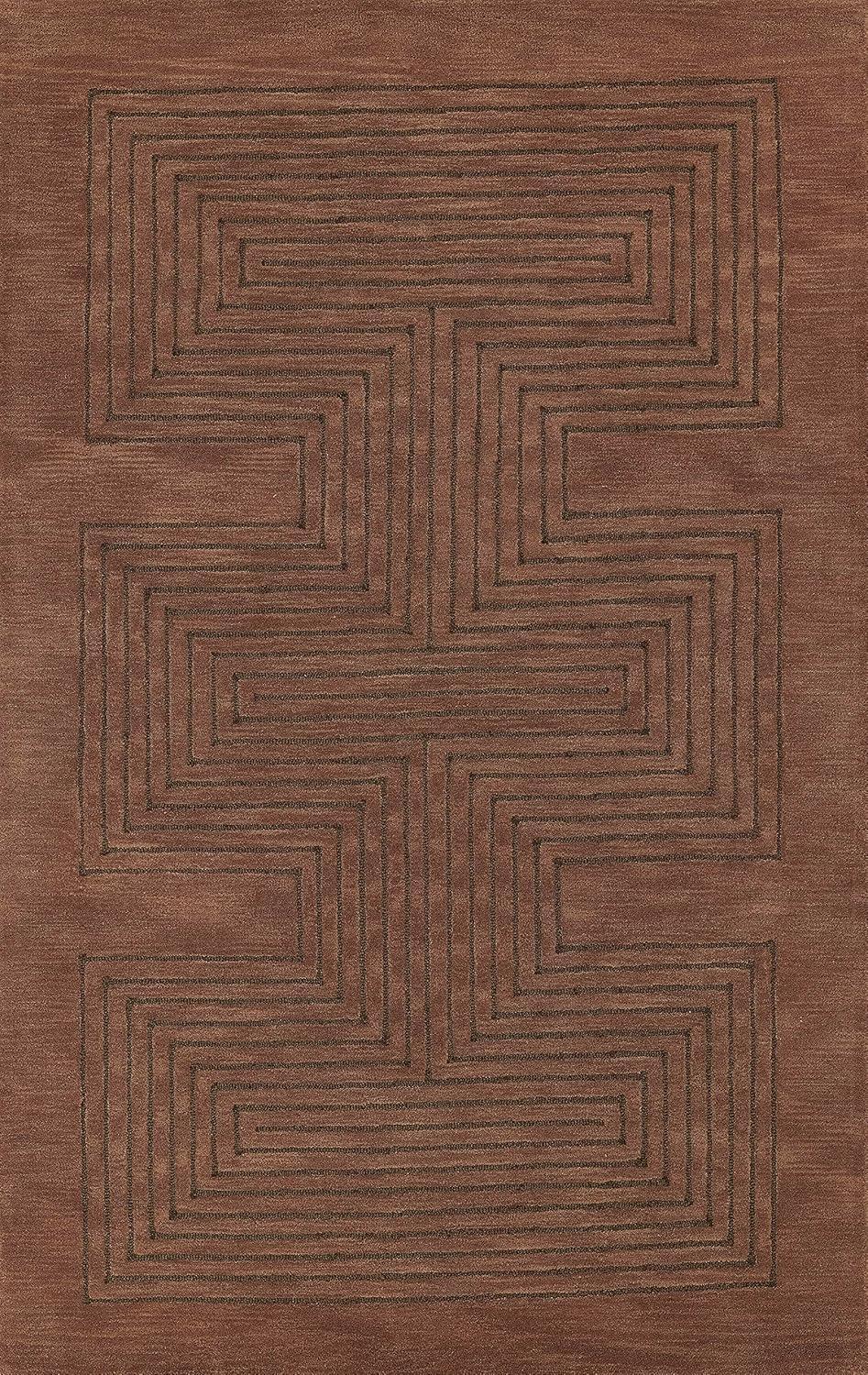 Simone Hand-Tufted Wool Rug - 5' x 8'