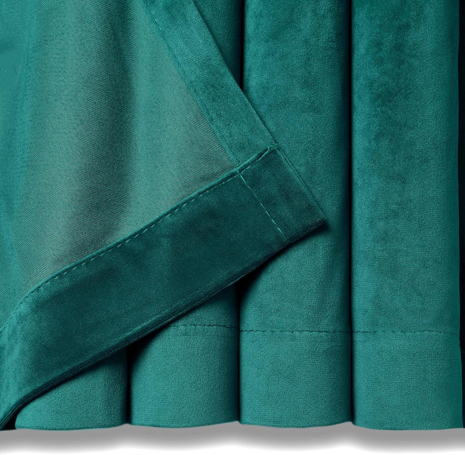 Frifoho Polyester Room Darkening Curtain Pair (Set of 2)