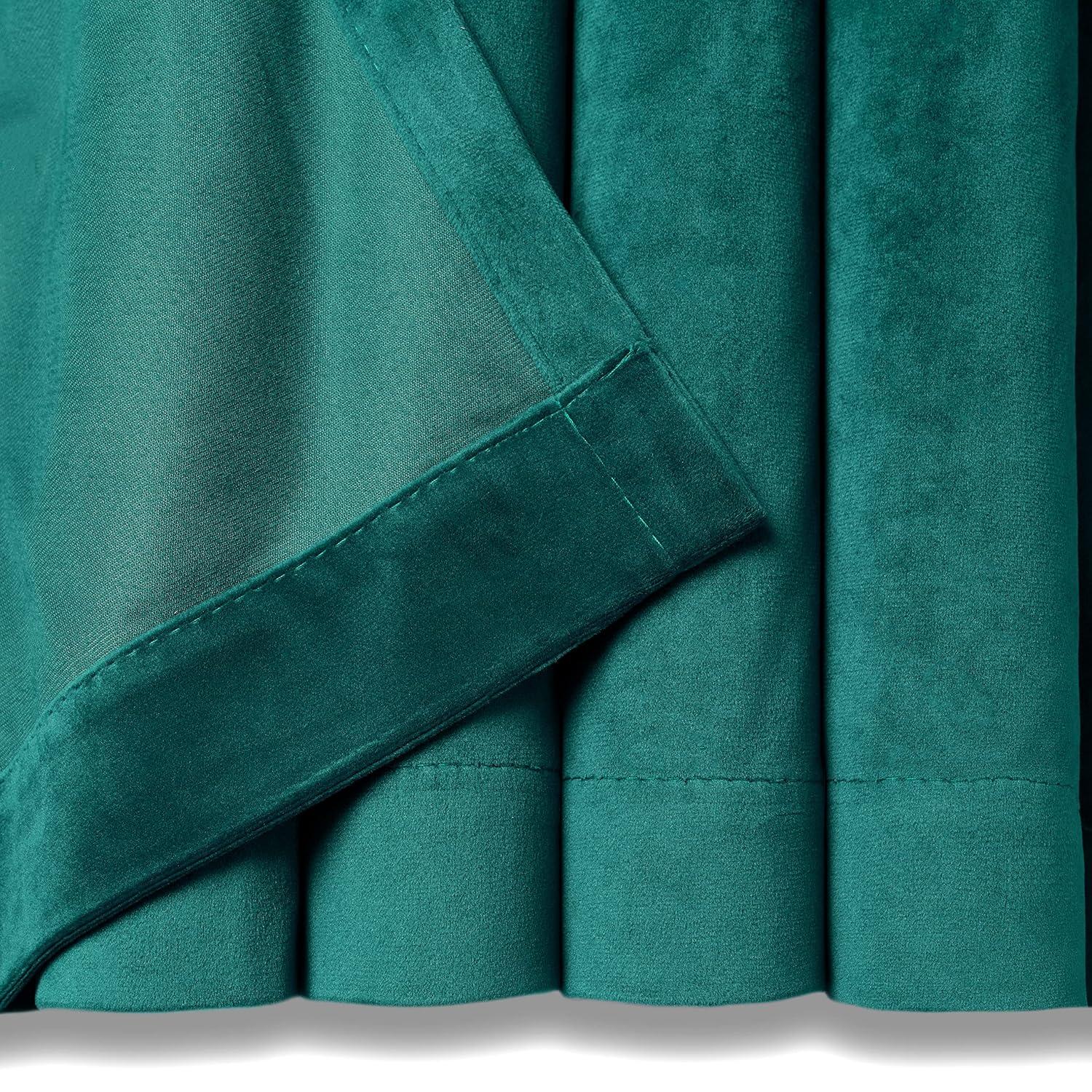 Frifoho Polyester Room Darkening Curtain Pair (Set of 2)