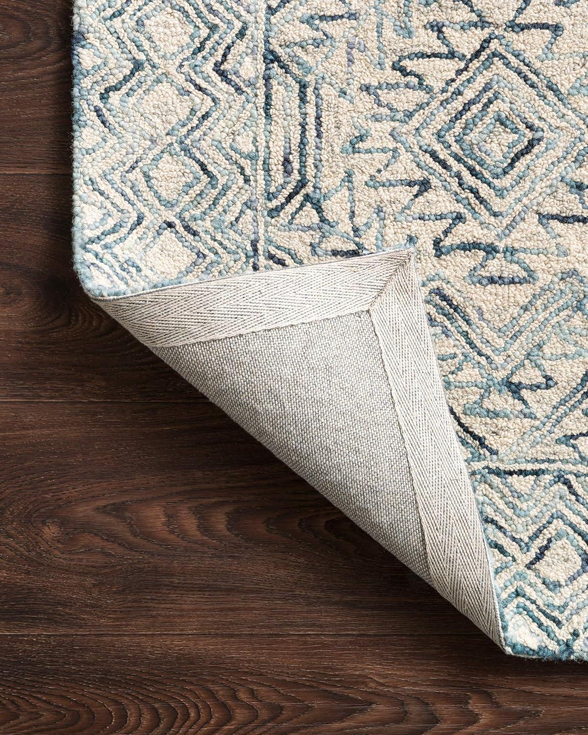 Loloi II Ziva Contemporary Bluestone Area Rug