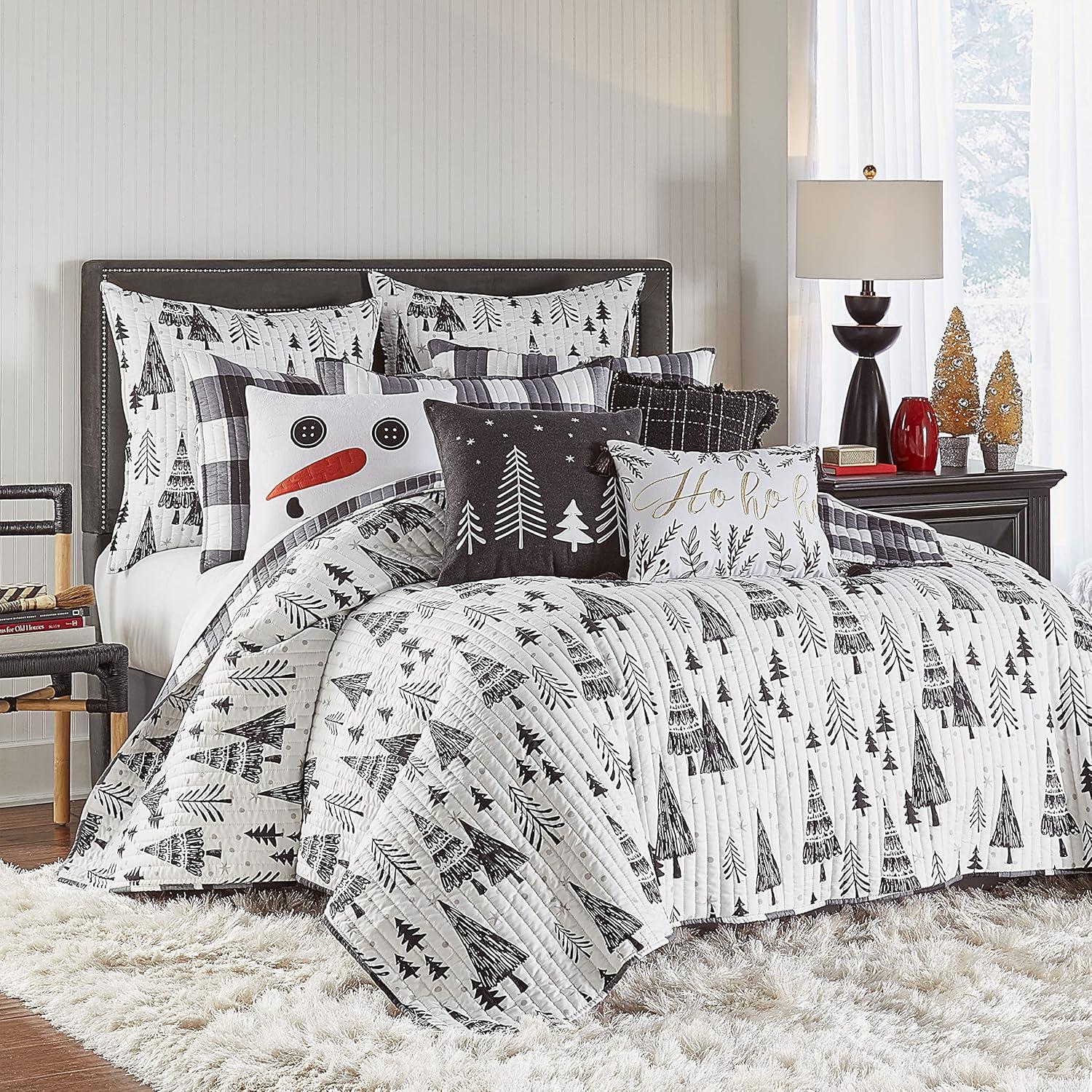 Northern Star Holiday Decorative Pillow White - Levtex Home