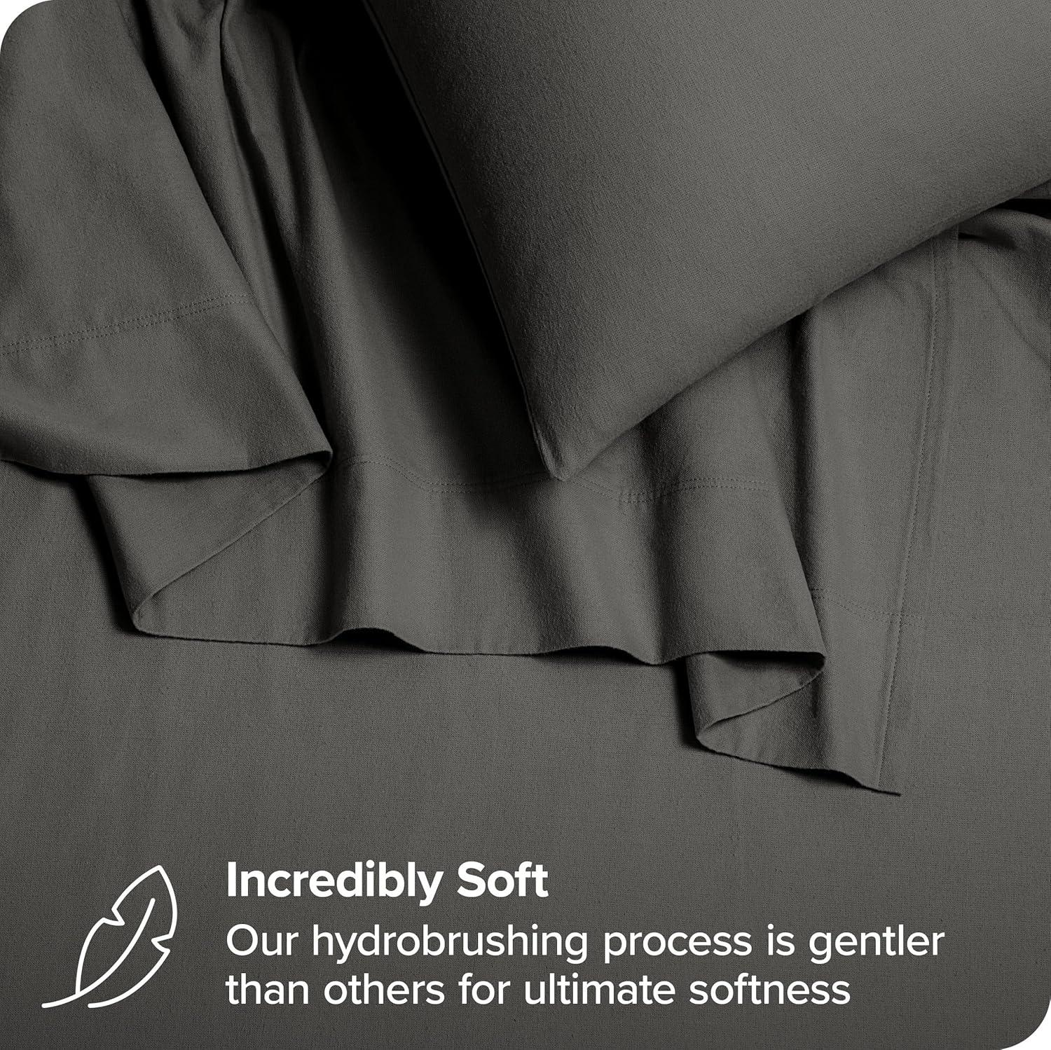 Bare Home Organic 100% Cotton Flannel Sheet Set & Reviews | Wayfair