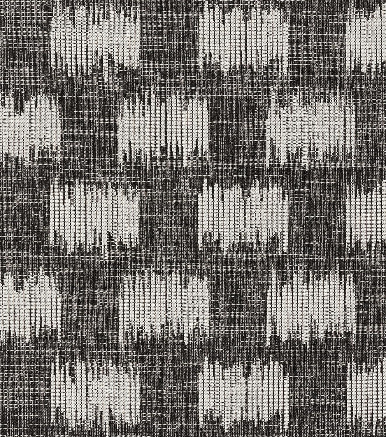 Novogratz by Momeni Villa Turin Charcoal Indoor Outdoor Rug 3'3" X 5'