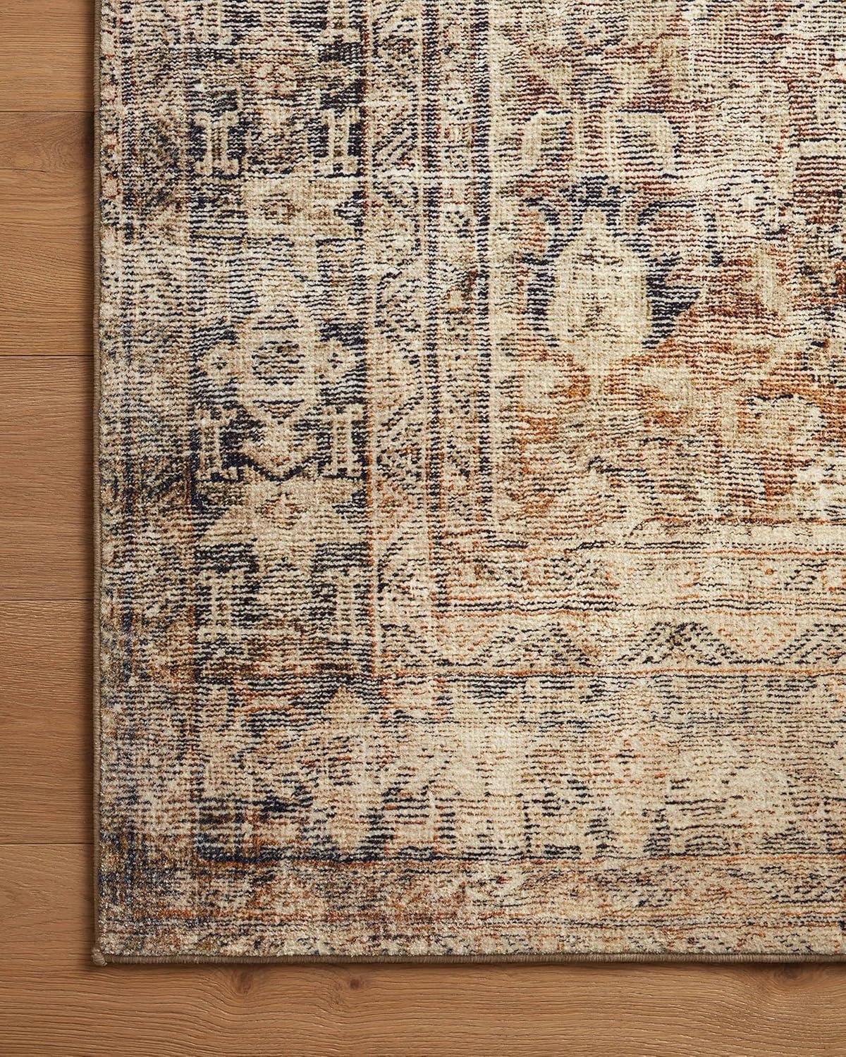 Amber Lewis x Loloi Morgan Sunset / Ink Area Rug feat. CloudPile