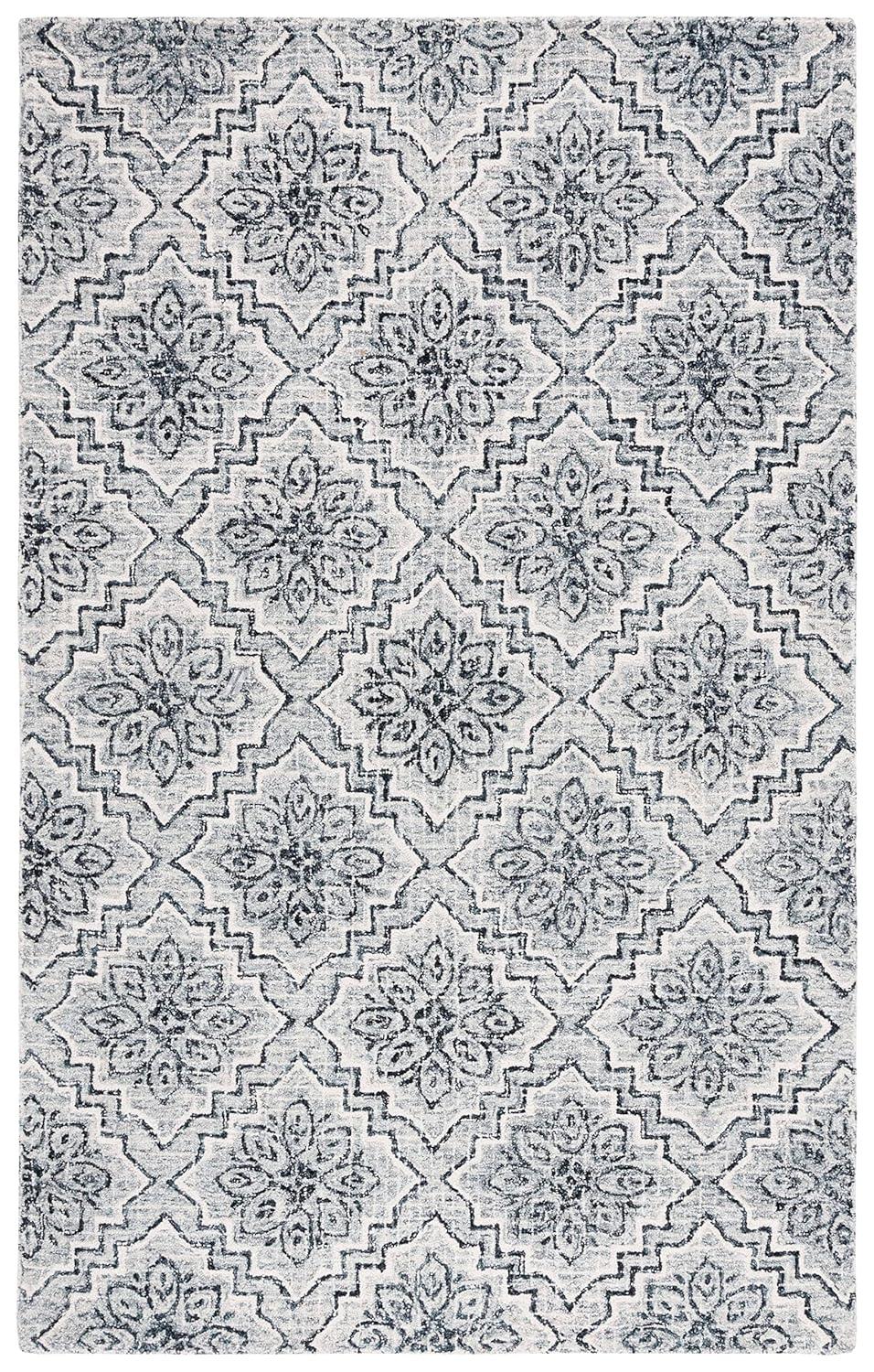 Ophelia & Co. Salerna Hand Tufted Wool Geometric Rug