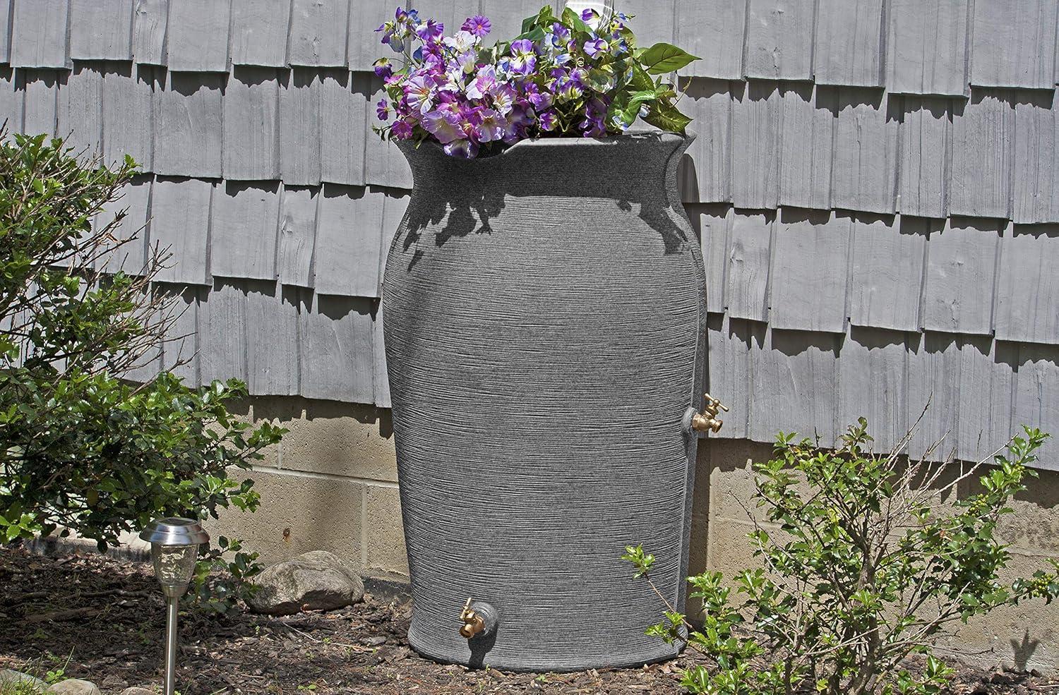 Red Barrel Studio® Red Barrel Studio® Plastic Planter Rain Barrel