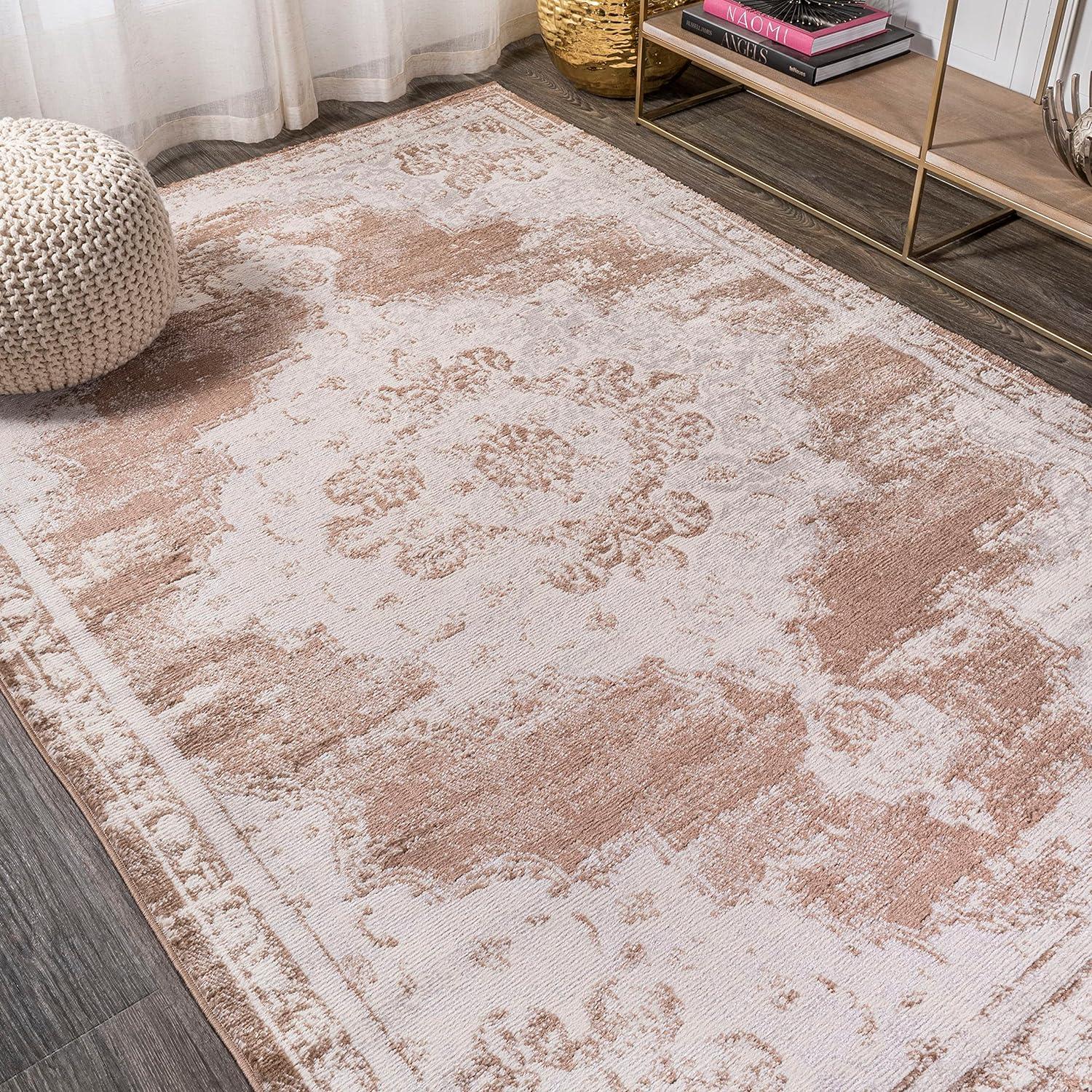 Alhambra Ornate Medallion Modern Indoor Area Rug - JONATHAN Y