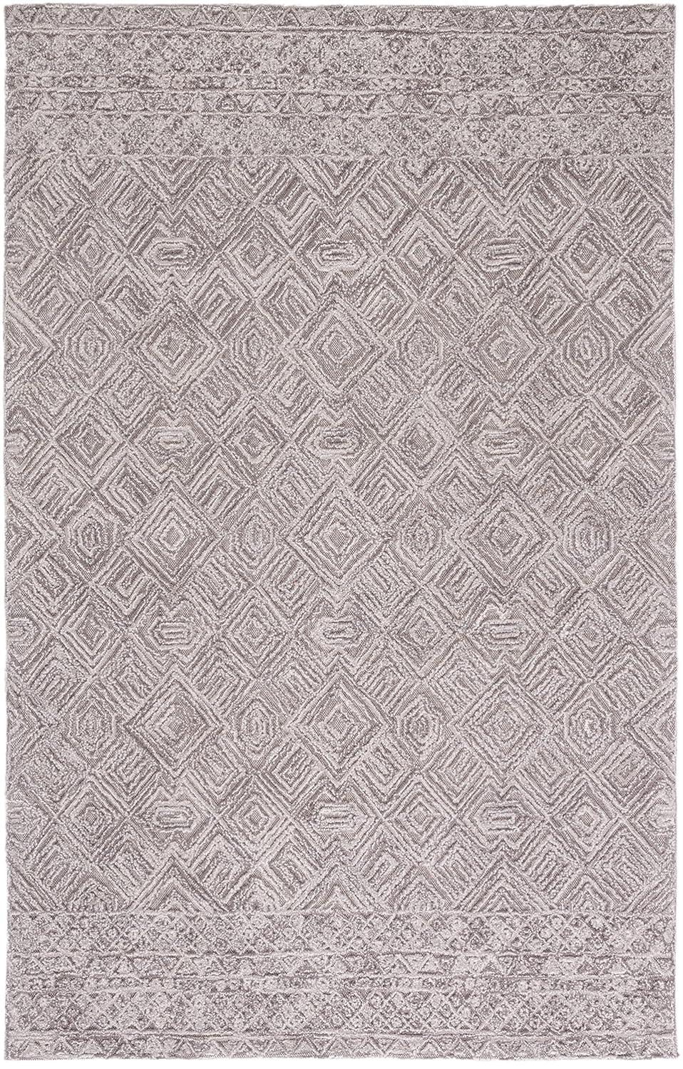Textural TXT201 Hand Tufted Area Rug - Brown - 8'x10' - Safavieh.