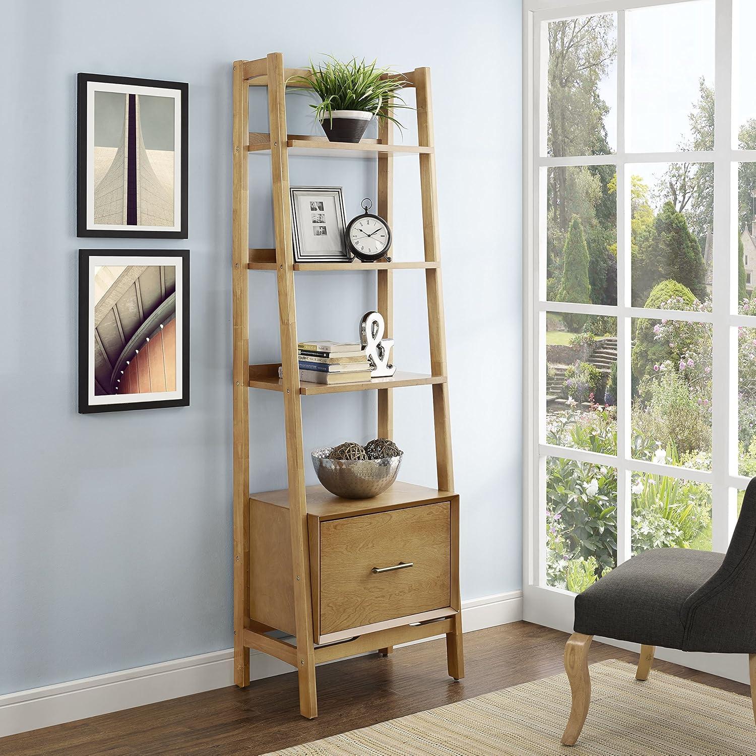 Stiles Narrow Etagere Bookcase