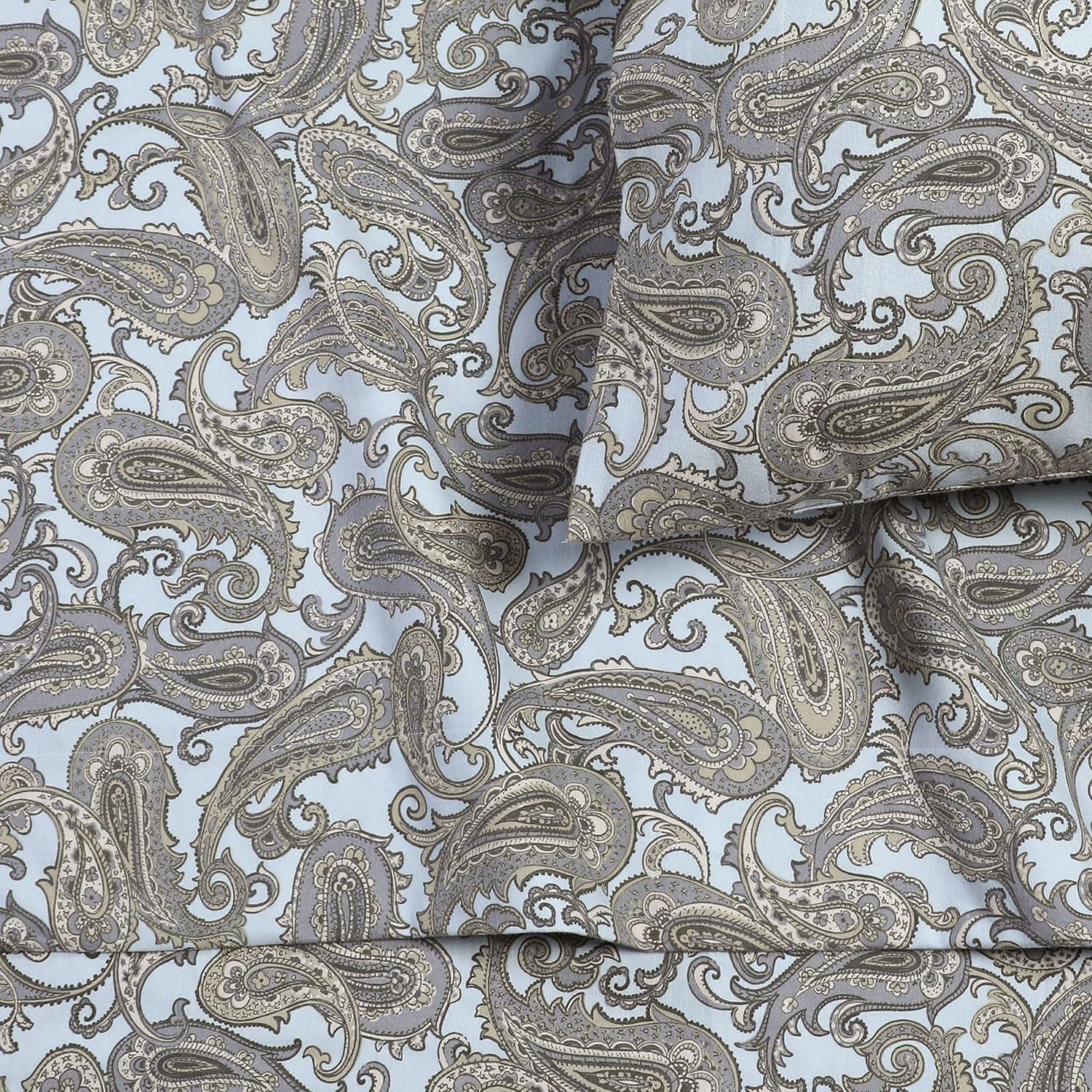 Tribeca Living Flannel Paisley - Set of 2