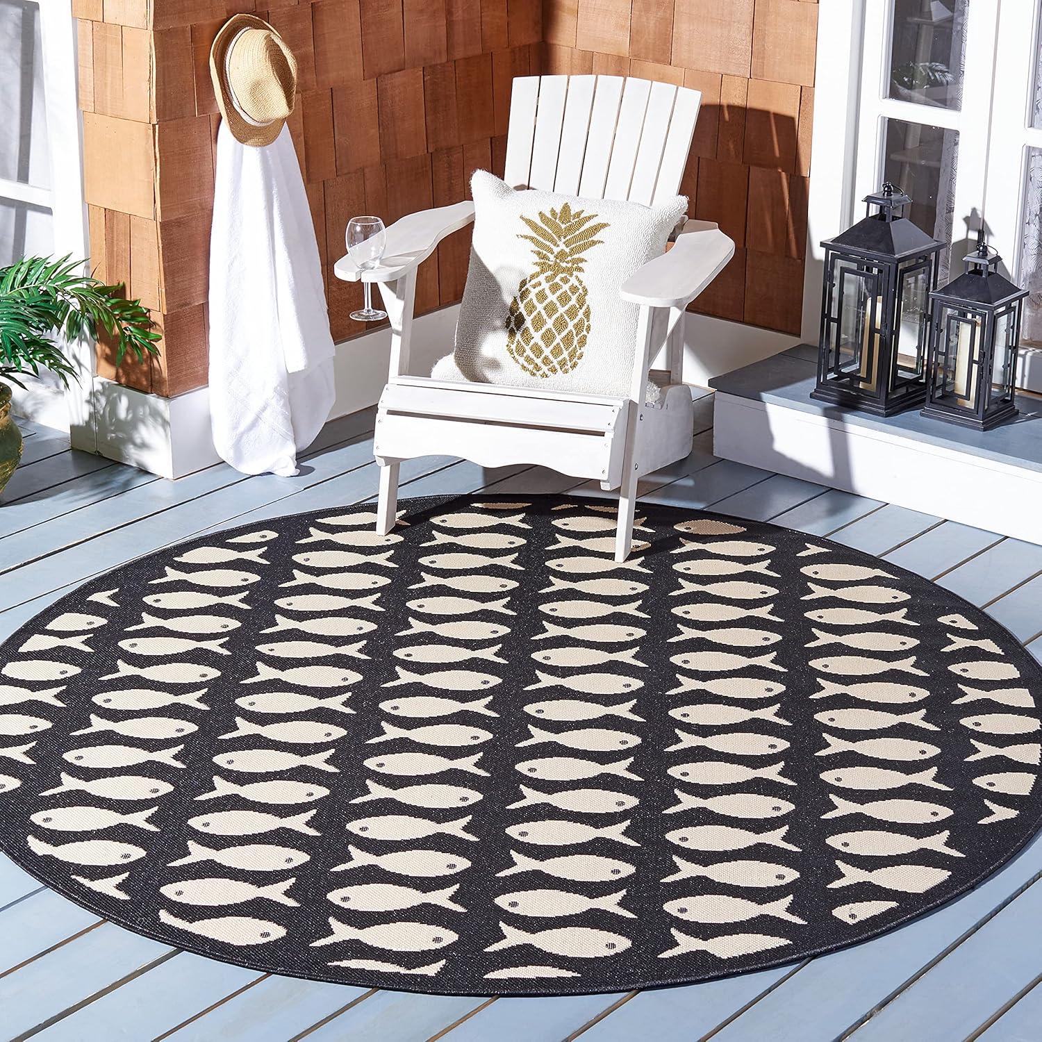 Courtyard CY6013 Power Loomed Indoor/Outdoor Area Rug  - Safavieh