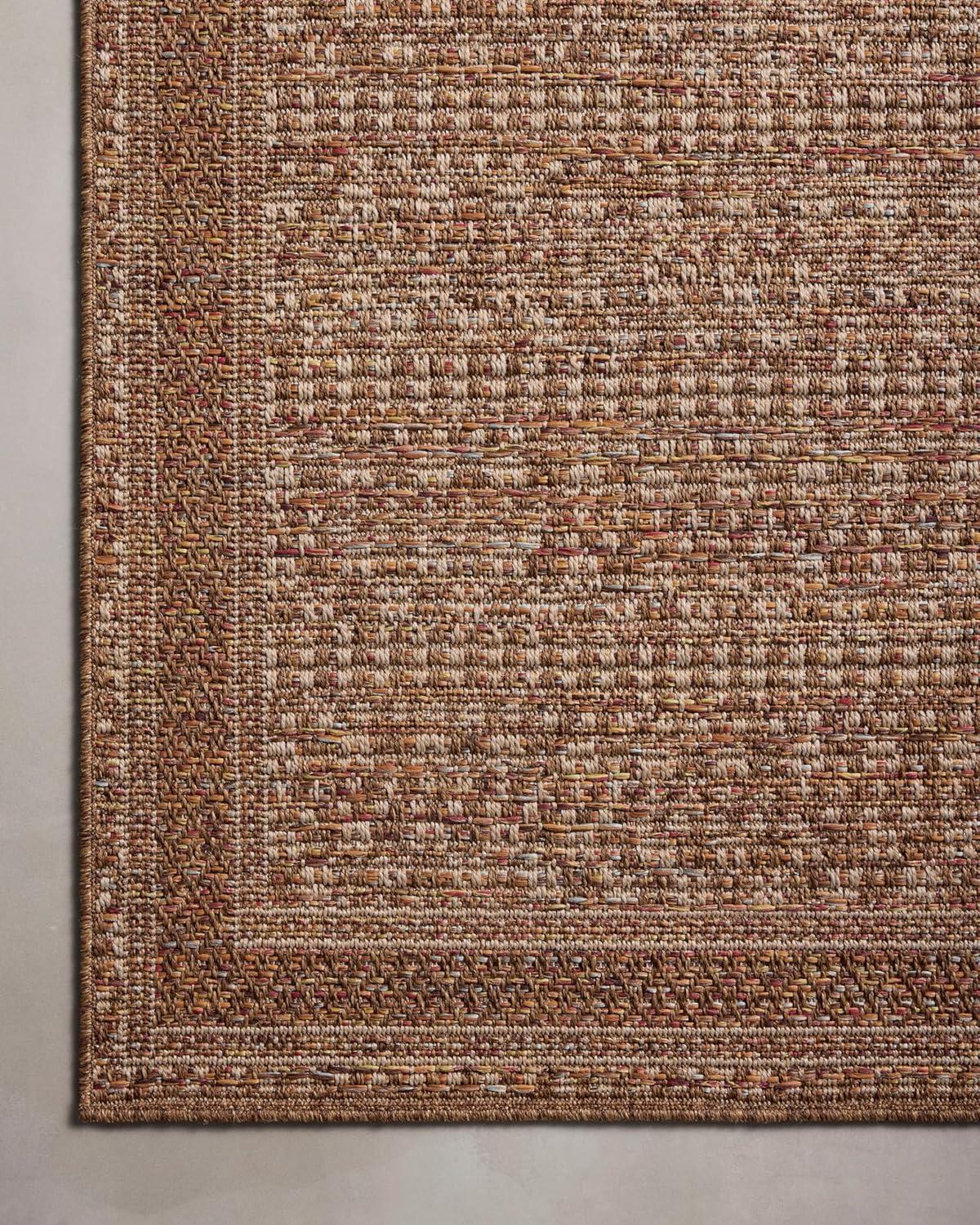 Merrick Natural Fiesta Geometric 3'-9" x 5'-9" Synthetic Rug
