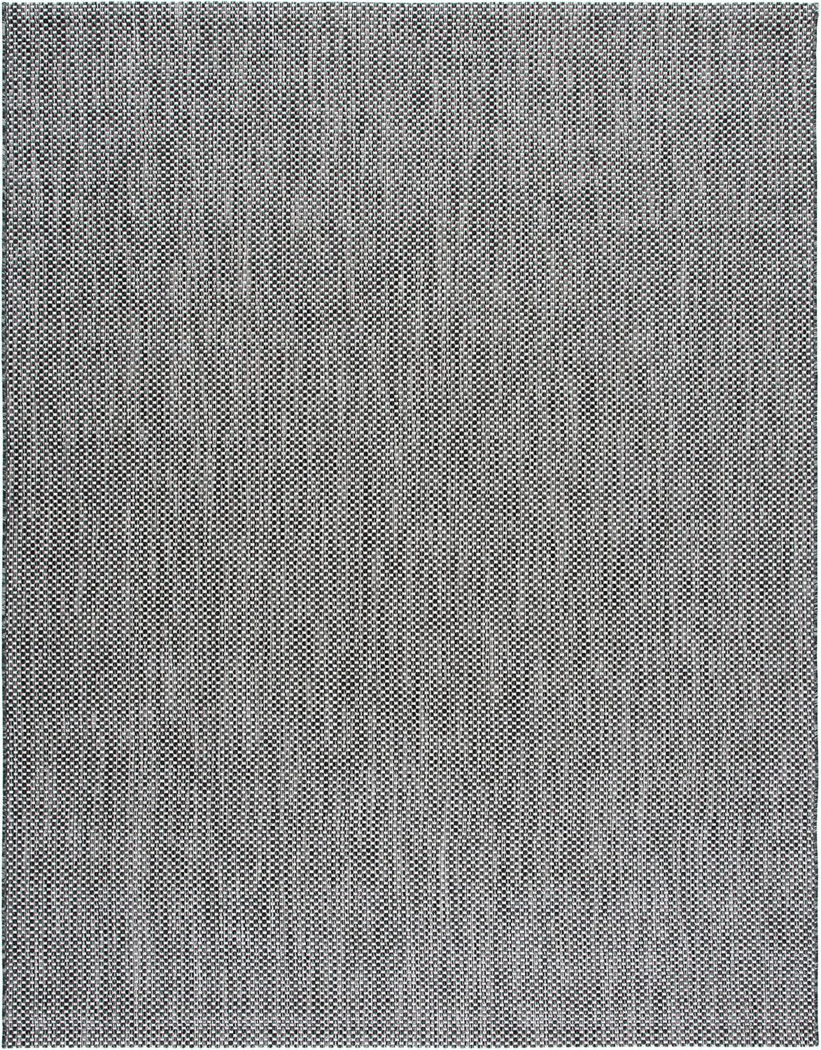 Courtyard CY8521 Power Loomed Indoor/Outdoor Area Rug - Black/Beige - 8'9"x11'9" - Safavieh.