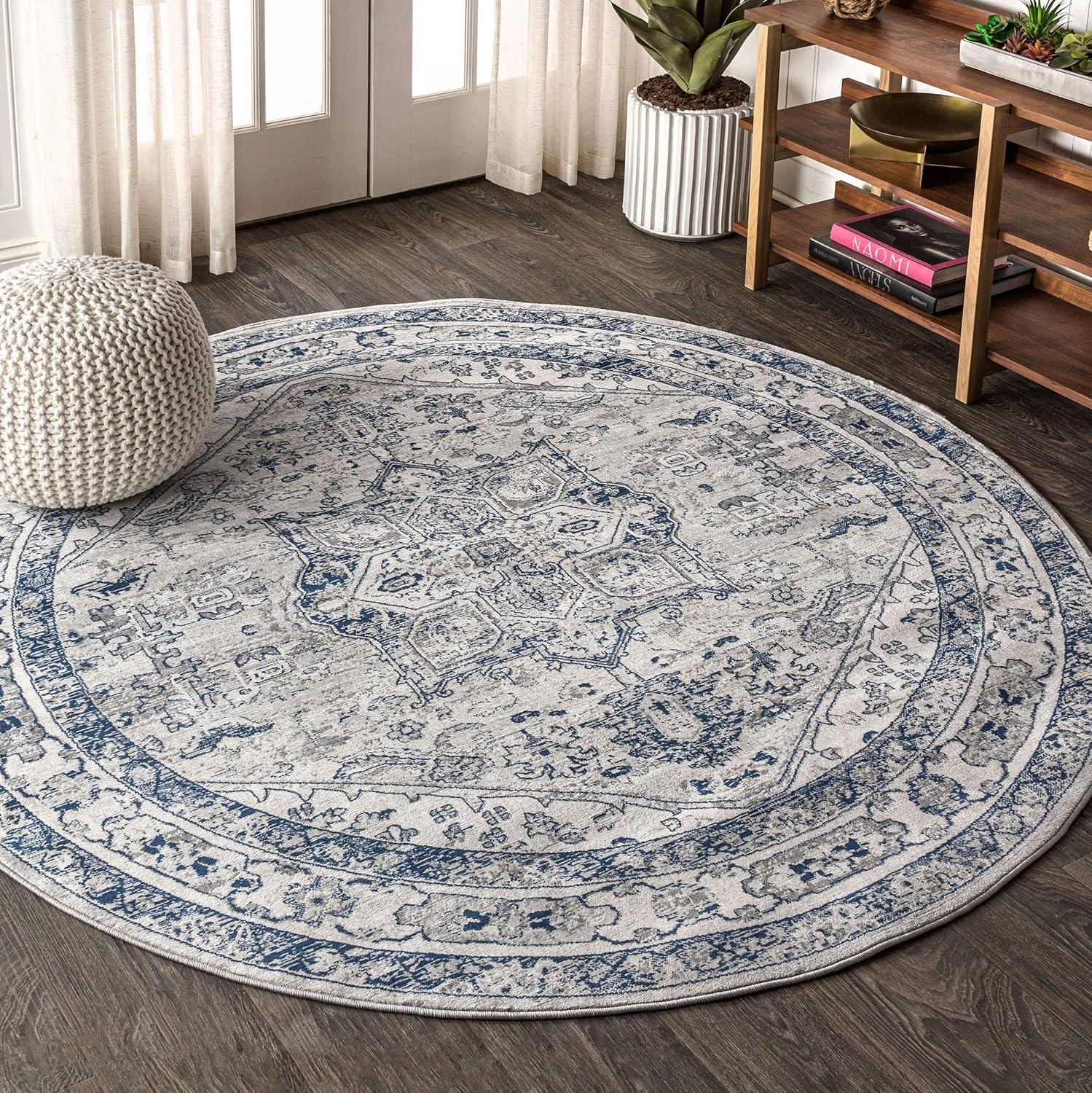 Modern Persian Vintage Medallion Runner Rug - JONATHAN Y