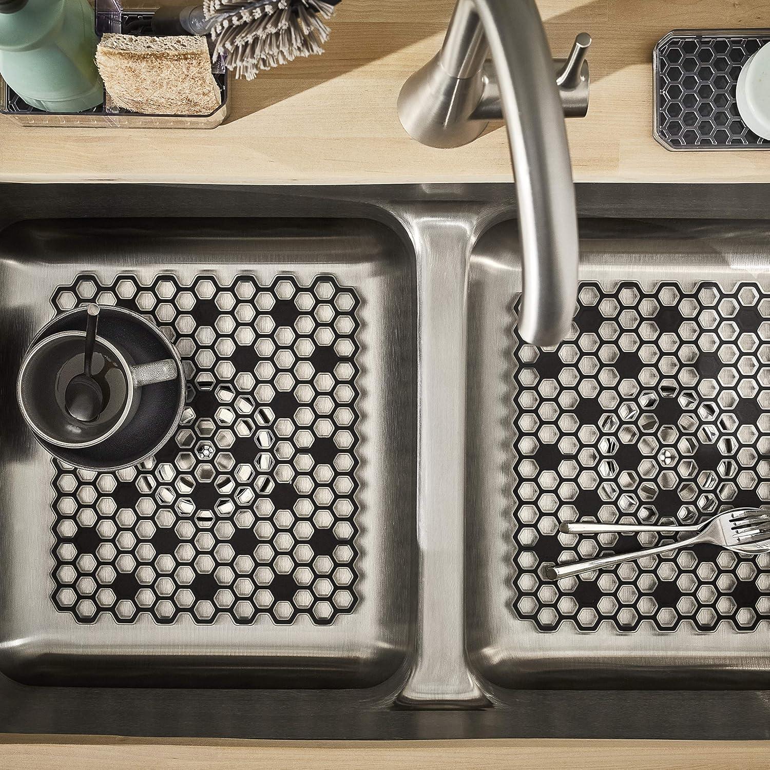 Spectrum HEXA Kitchen Sink Non-Slip Plastic Drain Tray