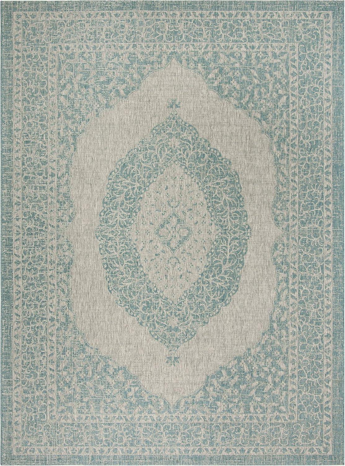 Courtyard CY8751 Power Loomed Indoor/Outdoor Area Rug  - Safavieh