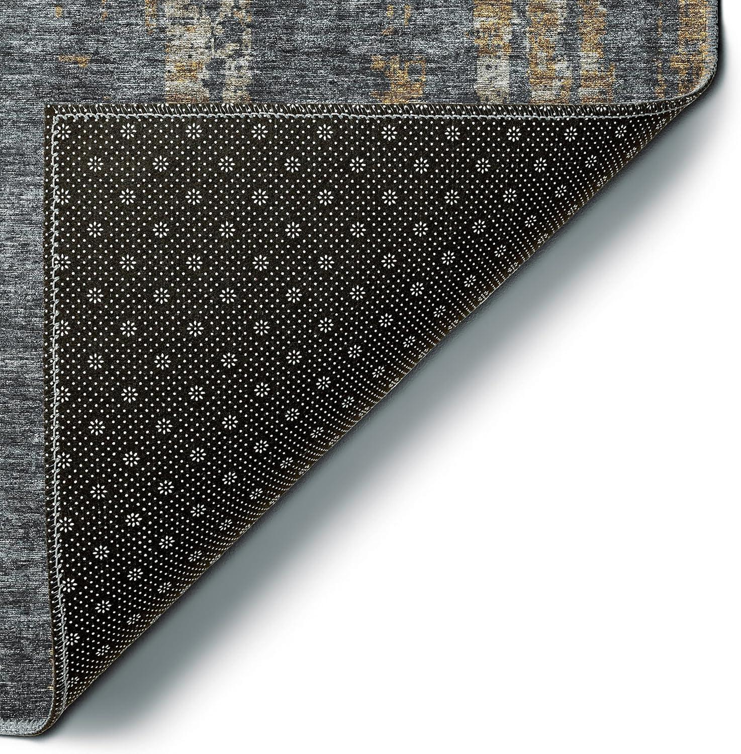 Addison Rugs Indoor/Outdoor Rylee Modern Stripes Washable Rug 9' x 12' - Granite
