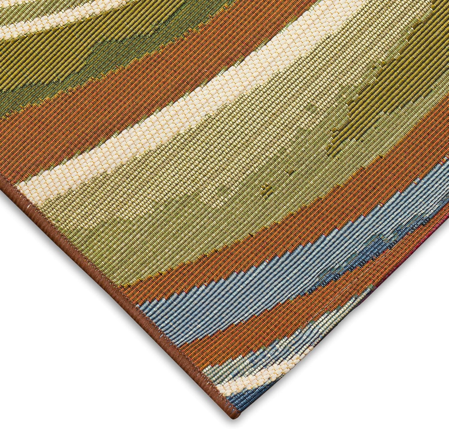 Liora Manne Marina Tides Indoor/Outdoor Rug Multi 3'3" x 4'11"