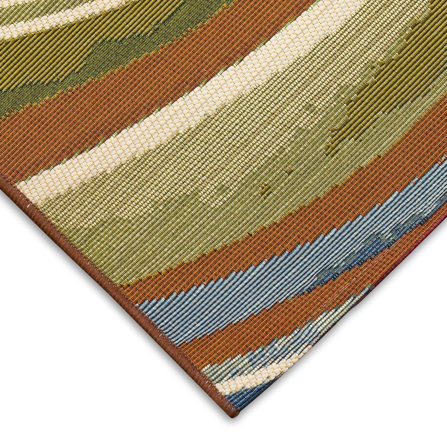 Liora Manne Marina Tides Indoor/Outdoor Rug Multi 3'3" x 4'11"