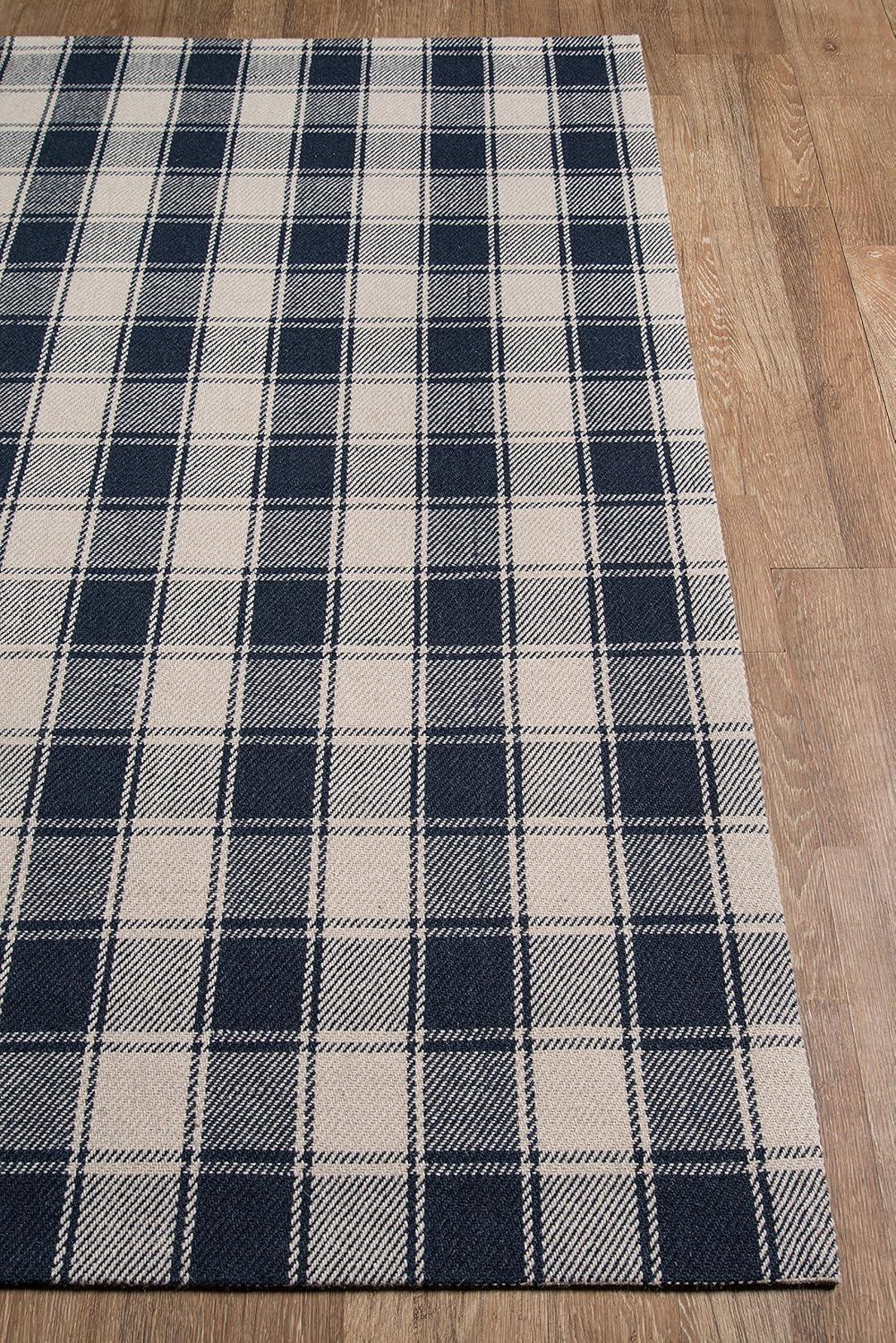 Marlborough Performance Wool Plaid Rug